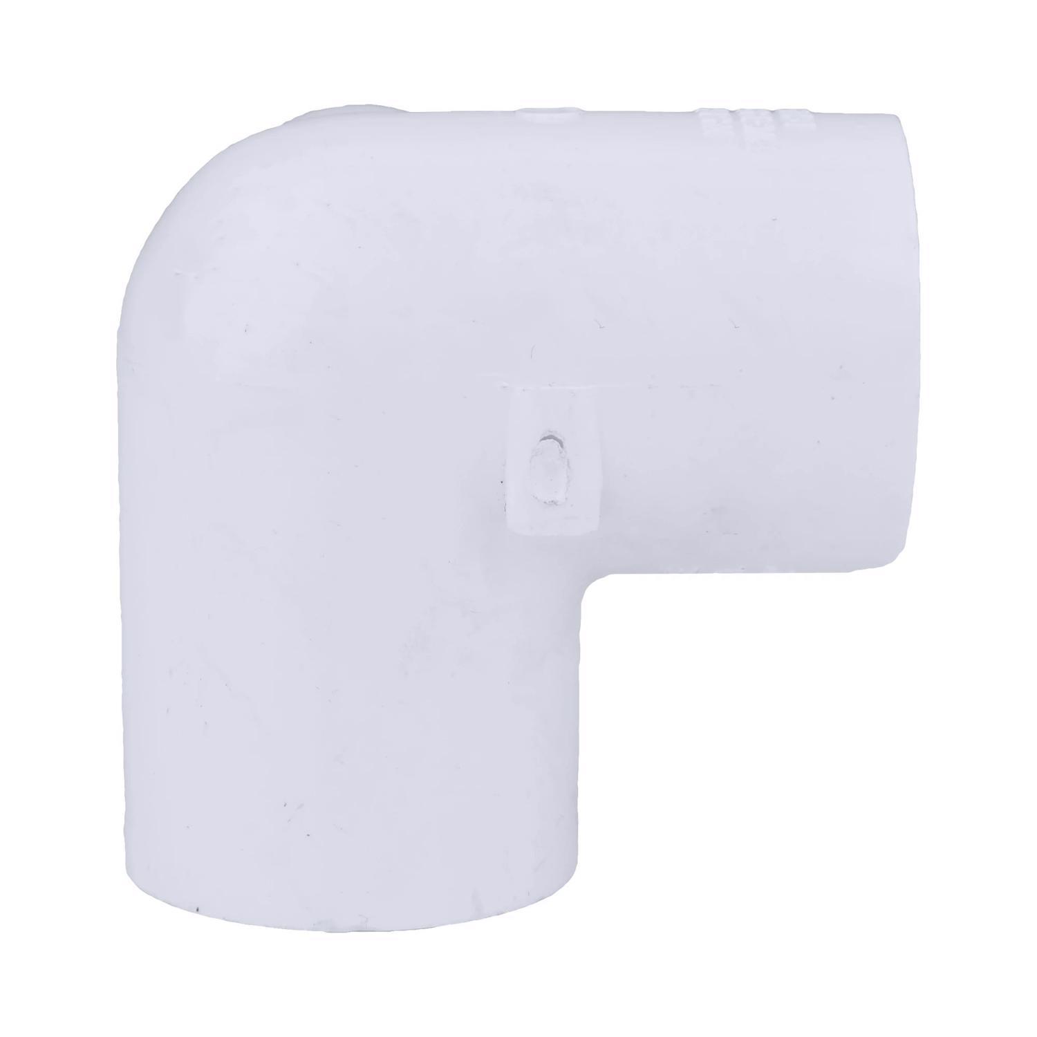 Charlotte Pipe Schedule 40 1/2 in. Slip X 1/2 in. D Slip PVC Side Outlet Elbow 1 pk