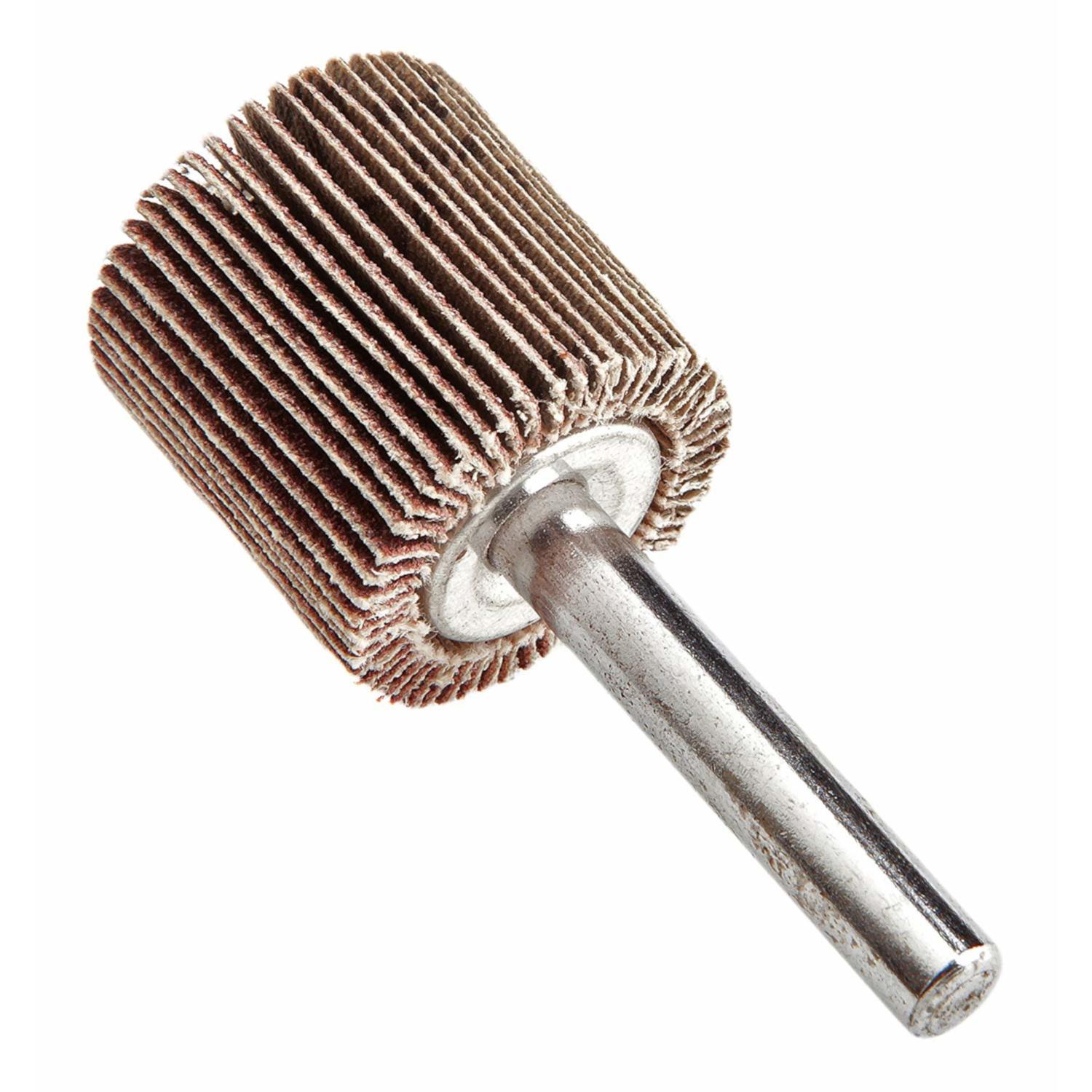 Forney 1 in. D X 1/4 in. Aluminum Oxide Flap Wheel 120 Grit 1 pc