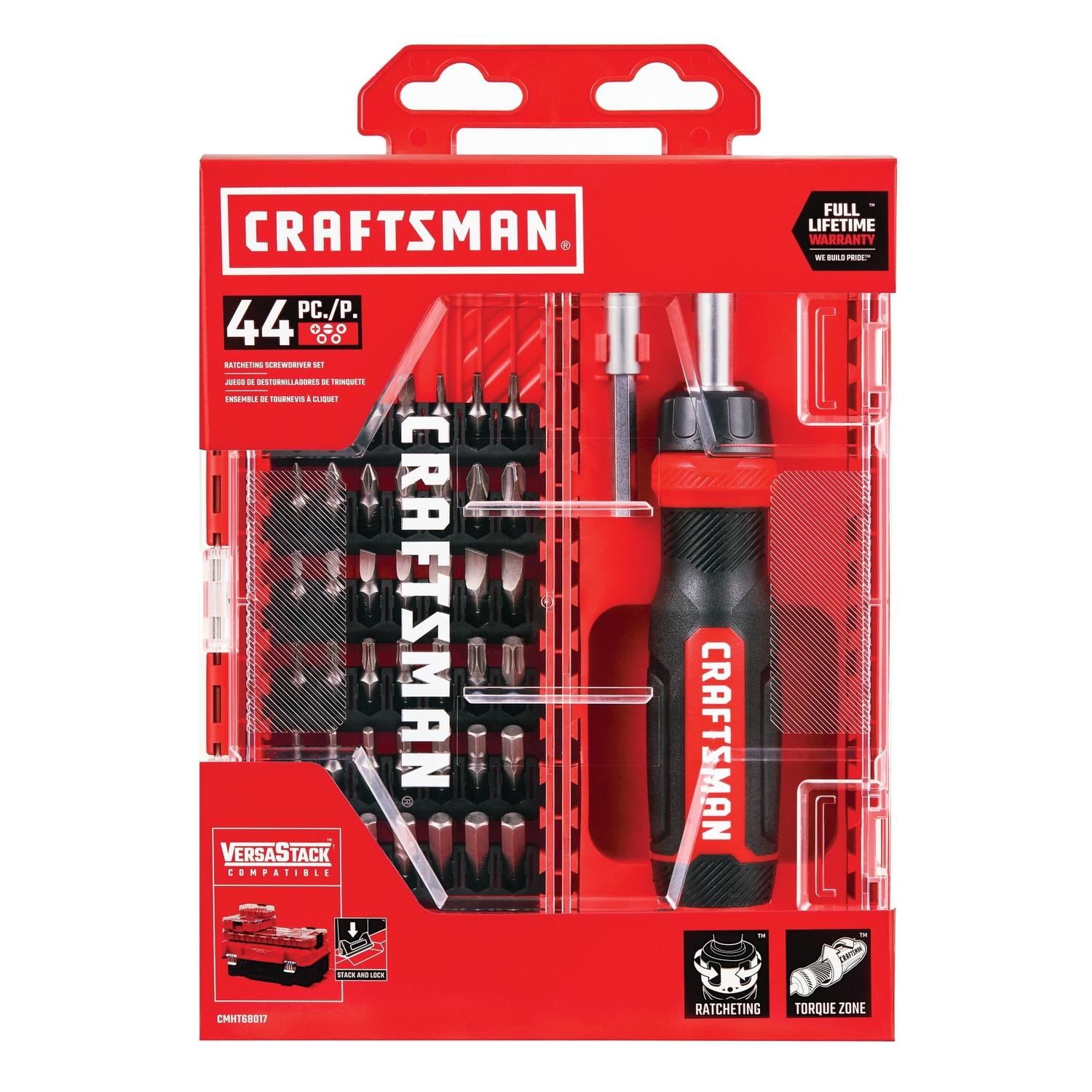 Craftsman Multi-Bit Screwdriver Set 44 pc