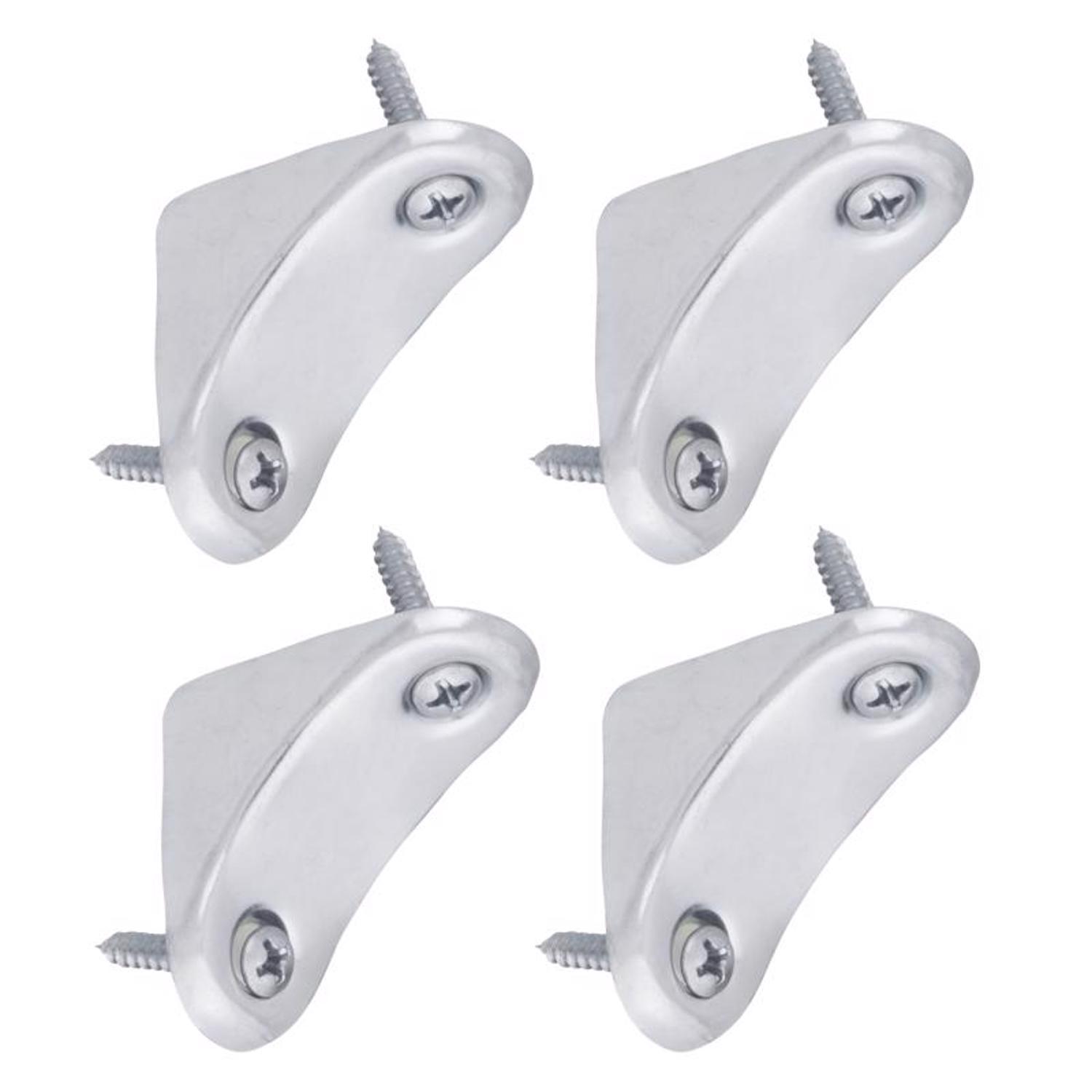 Ace 1 in. H X 2.75 in. W X 1 in. D Zinc Inside Chair Brace