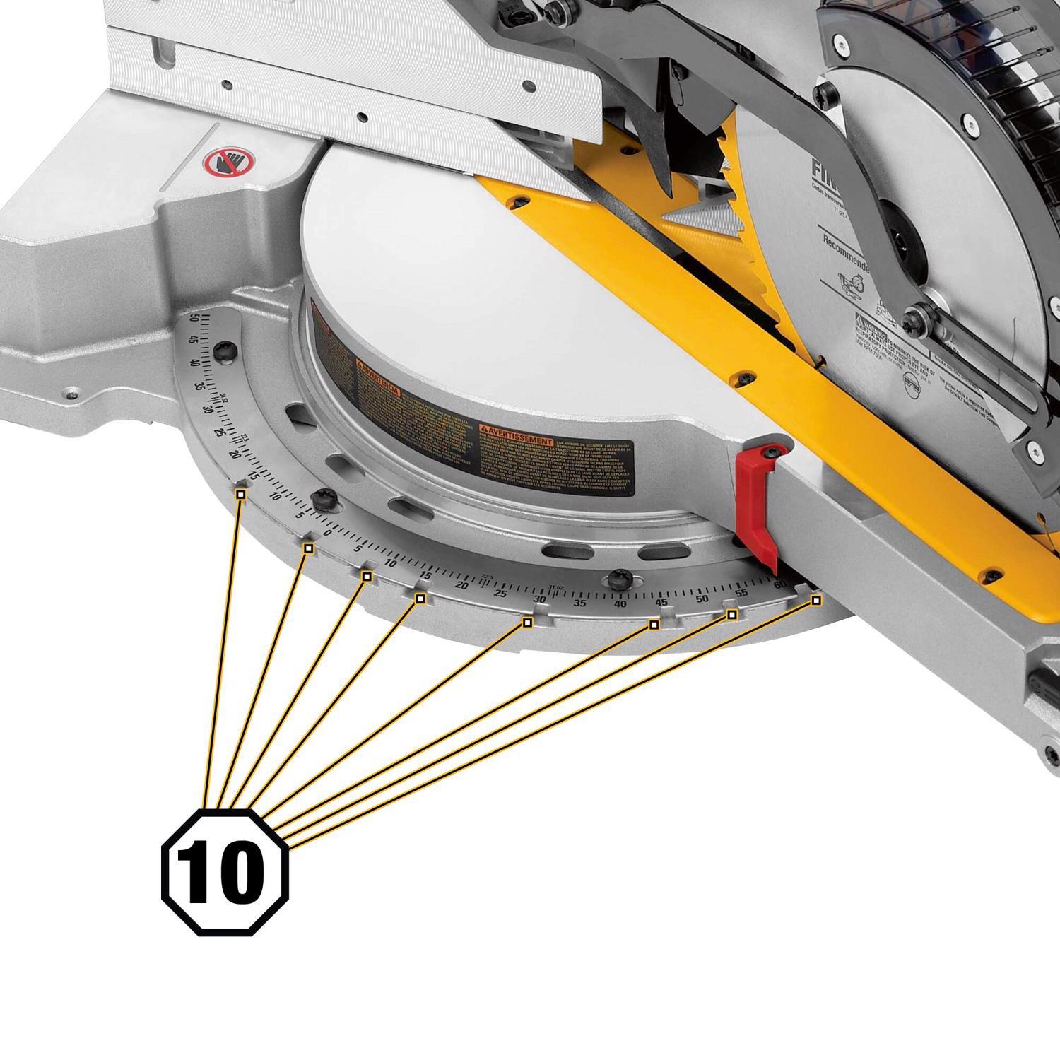 DeWalt 15 amps 12 in. Corded Dual-Bevel Sliding Compound Miter Saw