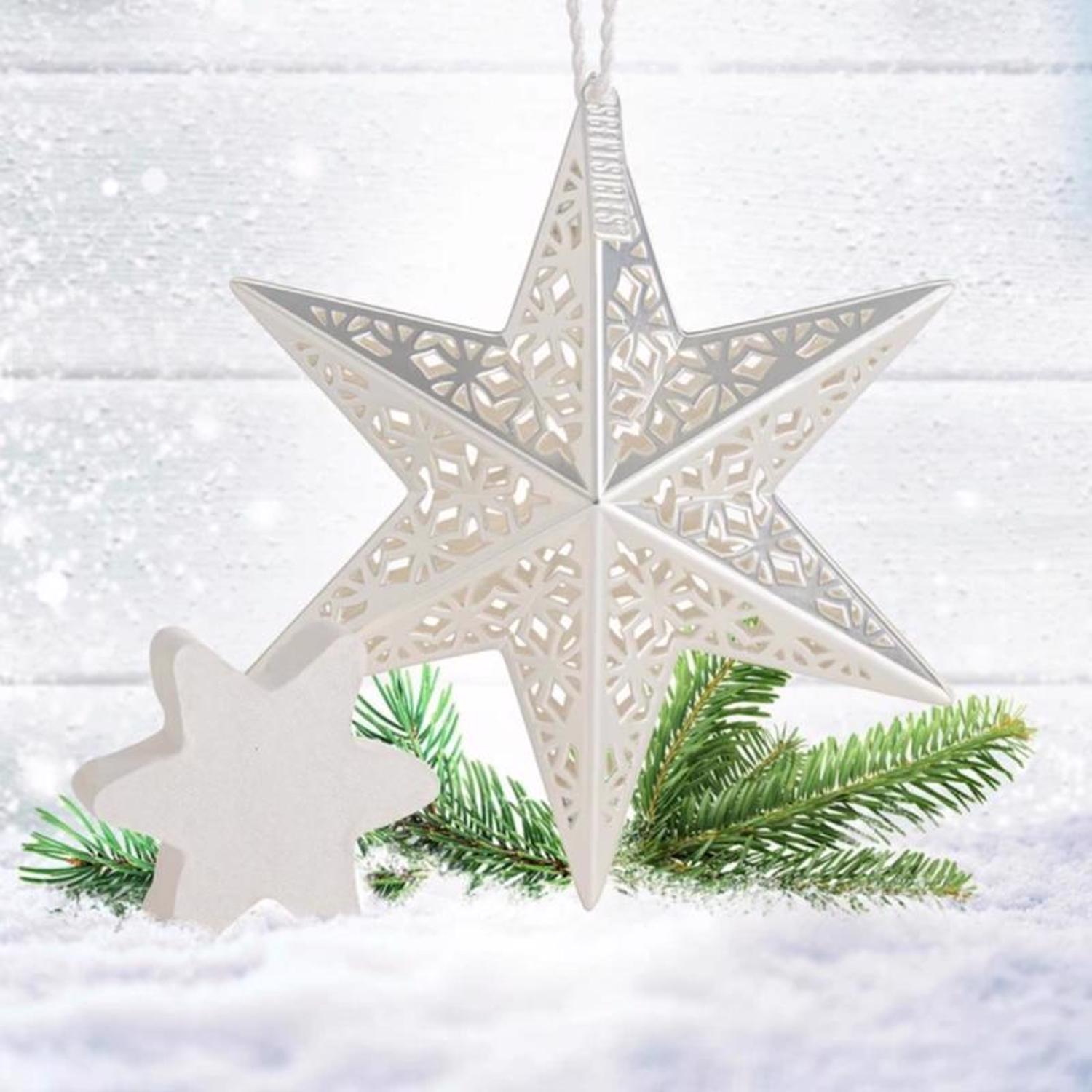 Scentsicles White Scented Star Indoor Christmas Decor