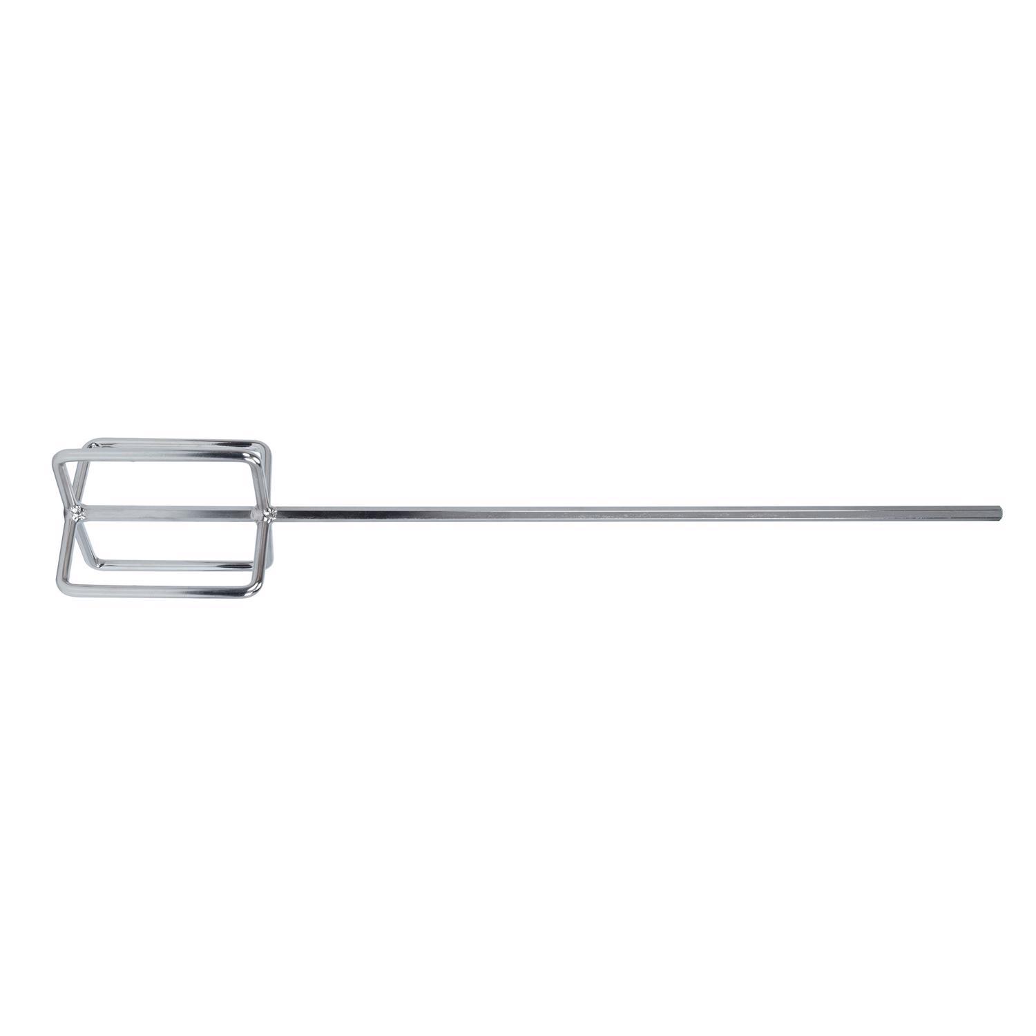 QEP 4.8 in. H X 4.8 in. W X 22 in. L X 0.37 in. D Steel Grout Mixing Paddle 1 pk