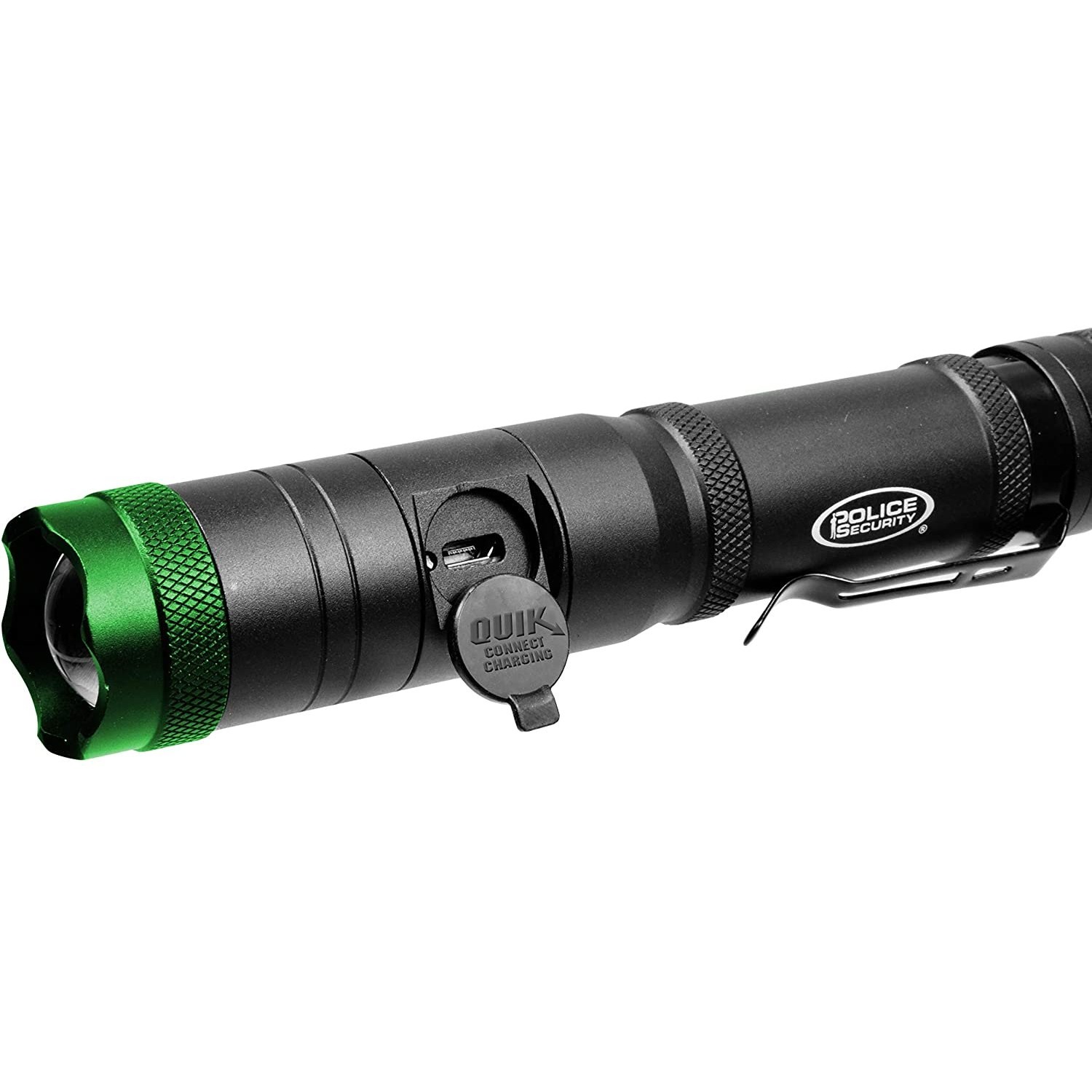 Police Security Dover Rechargeable LED Flashlight 800 Lumens