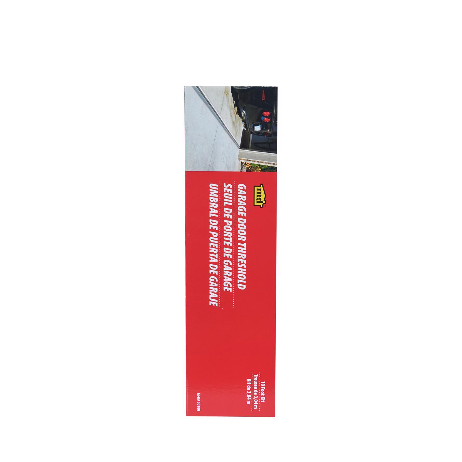 M-D Building Products Gray Vinyl Threshold For Garage Doors 120 in. L X 0.5 in.