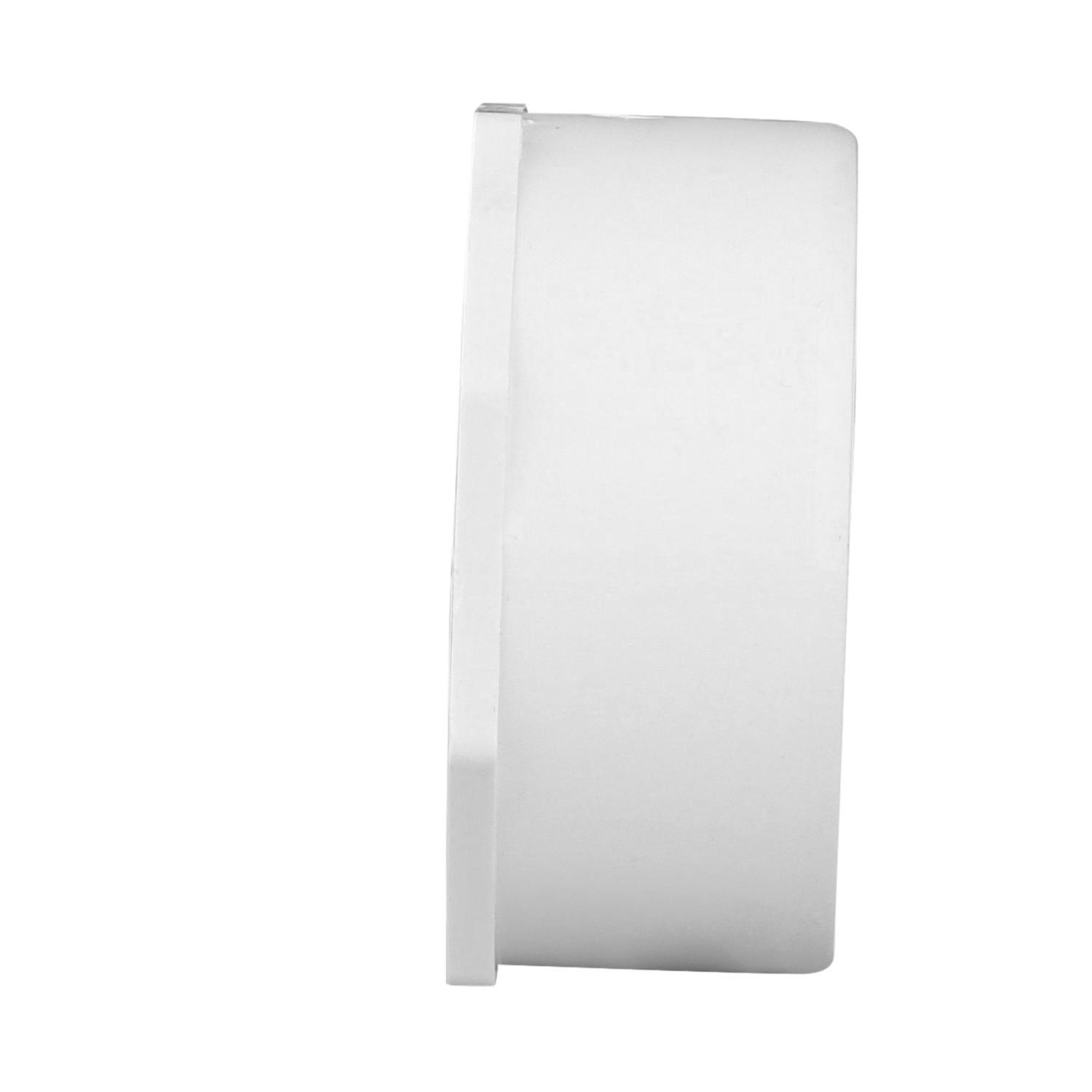 Charlotte Pipe Schedule 40 4 in. Spigot X 2 in. D Hub PVC Flush Bushing 1 pk