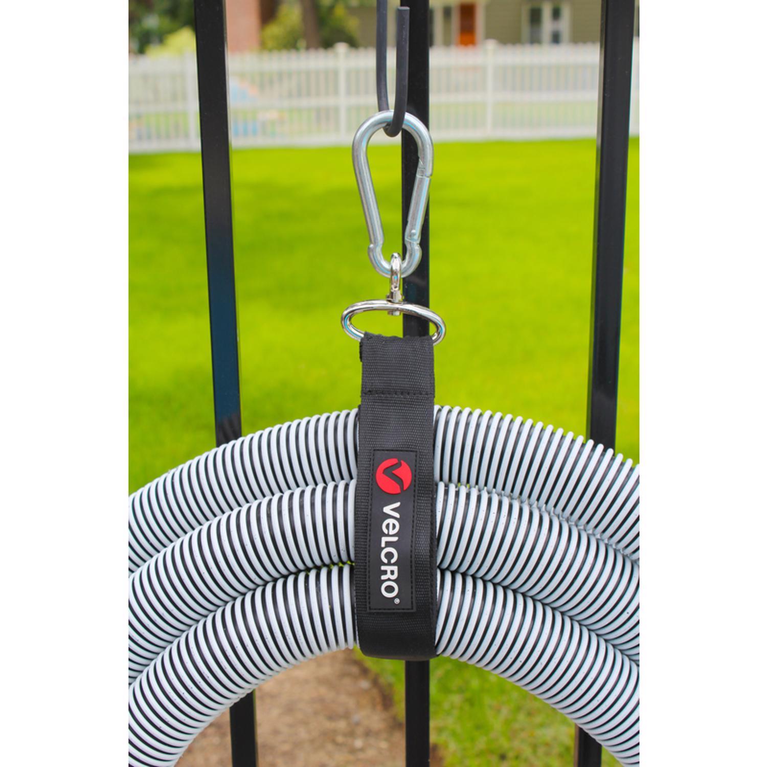 VELCRO Brand 1 in. W X 16 in. L Black Storage Straps 100 lb 1 pk