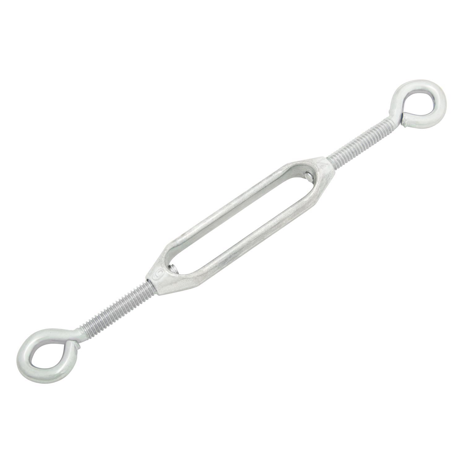 Hampton Zinc-Plated Aluminum/Steel 0.207 in. D Turnbuckle 160 lb 5-3/8 in. L