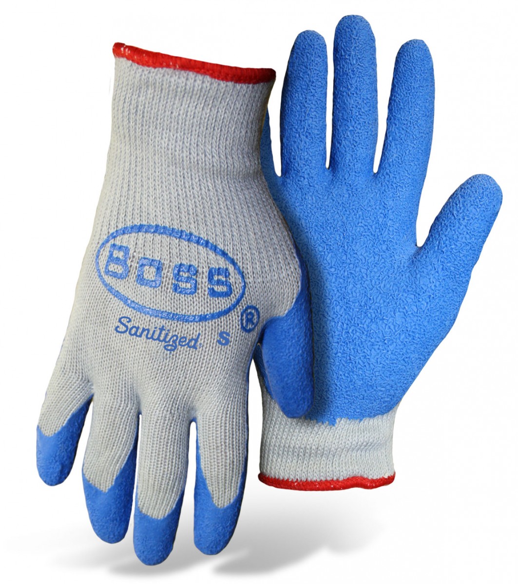 Glove Knit Latex Palm M Dbl Di
