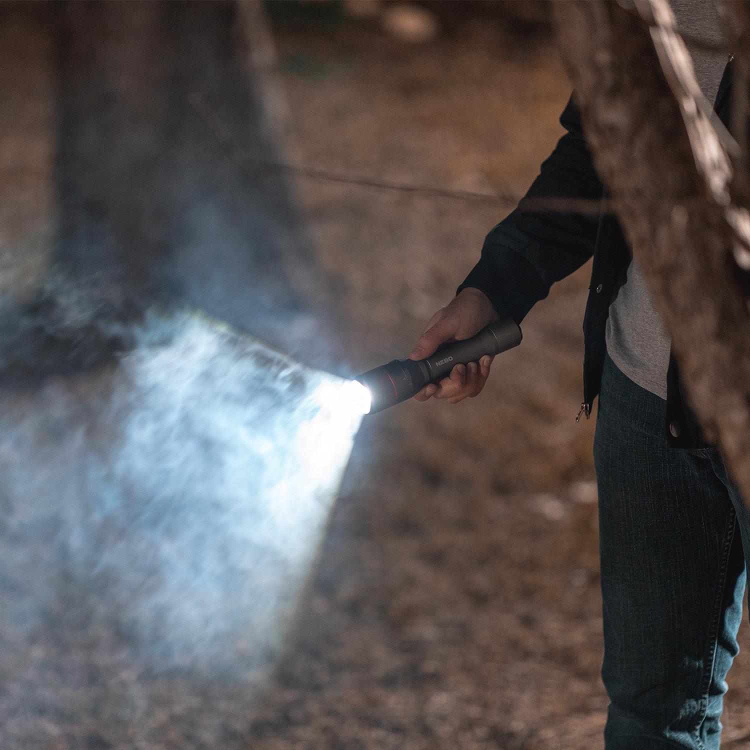 NEBO Davinci 3500 lm Black LED Rechargeable Flashlight 21700 Battery