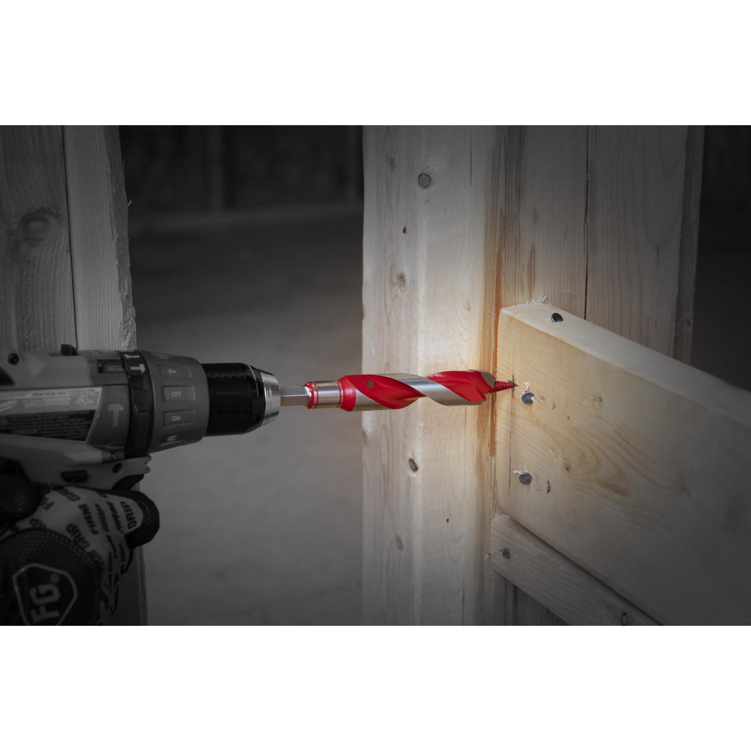 Diablo Dura-Tip 1-1/4 in. D X 7.5 in. L Auger Bit High Speed Steel 1 pc