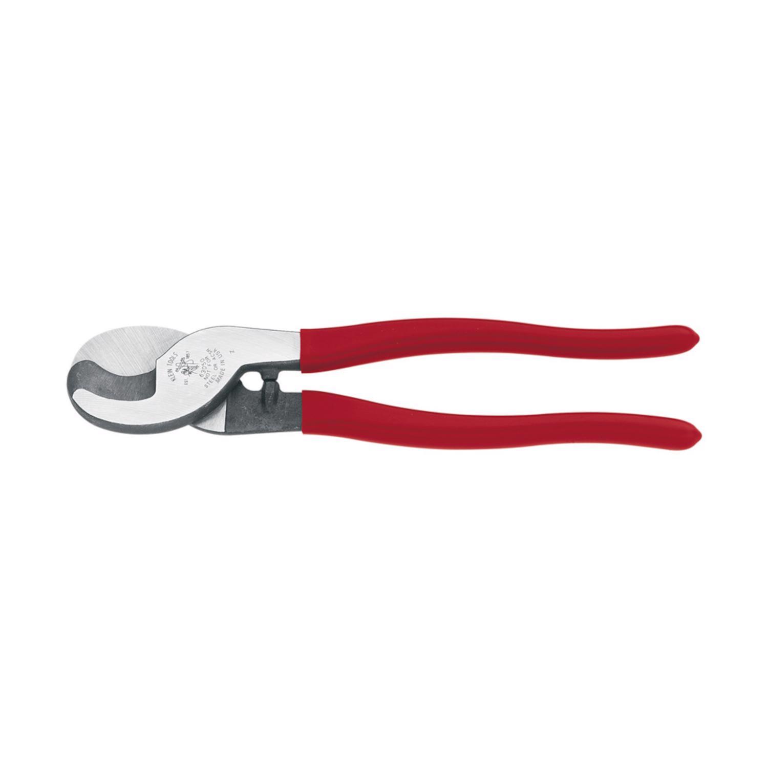 Klein Tools 9.39 in. in. L Red Cable Cutter