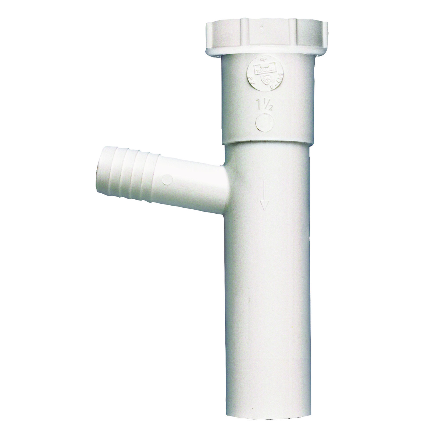Ace 1-1/2 in. D X 8 in. L Plastic Dishwasher Branch Tailpiece