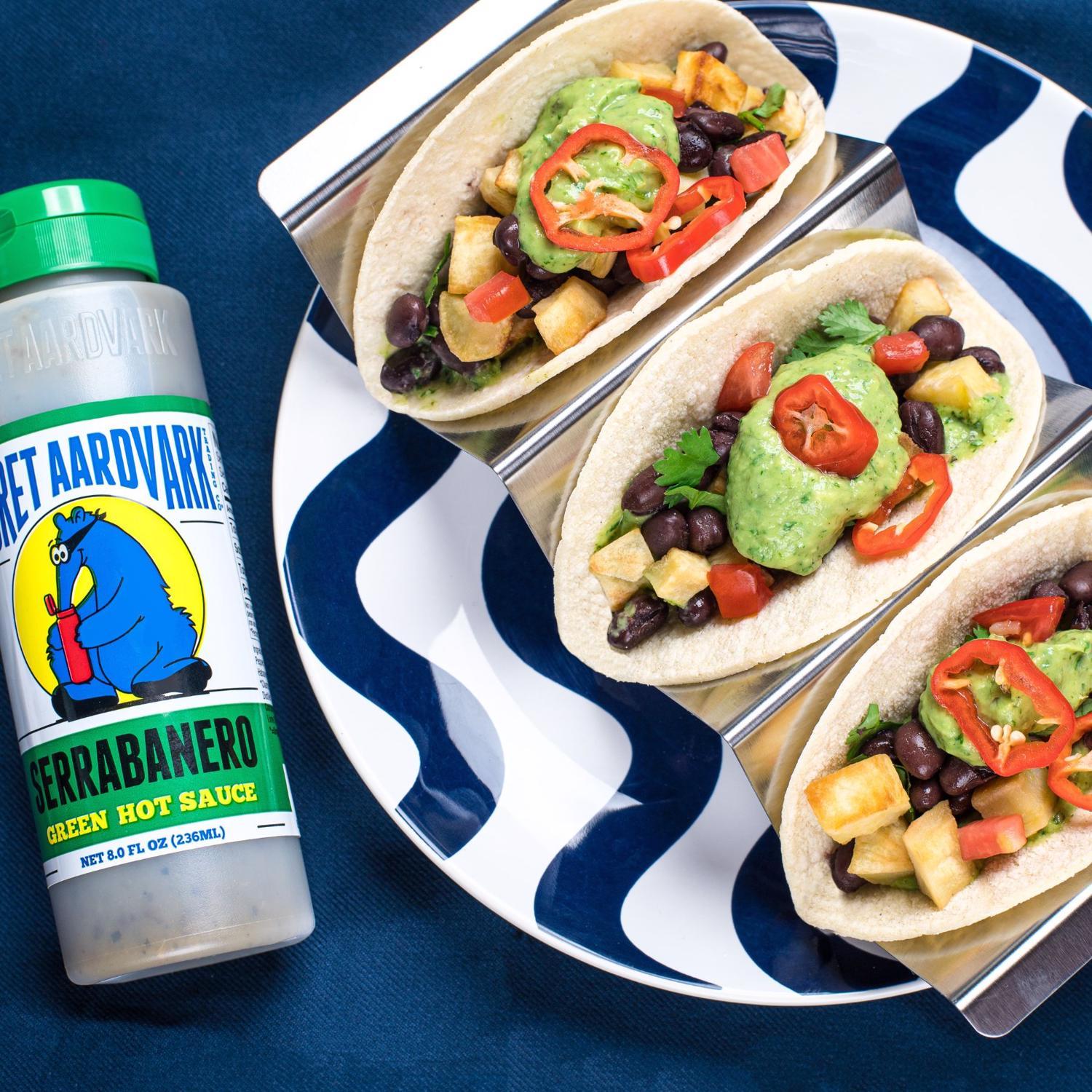 Secret Aardvark Serrabanero Green Hot Sauce 8 oz
