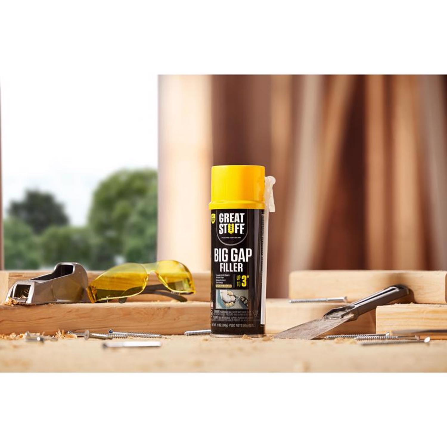Great Stuff Big Gaps Ivory Polyurethane Insulating Foam Sealant 12 oz