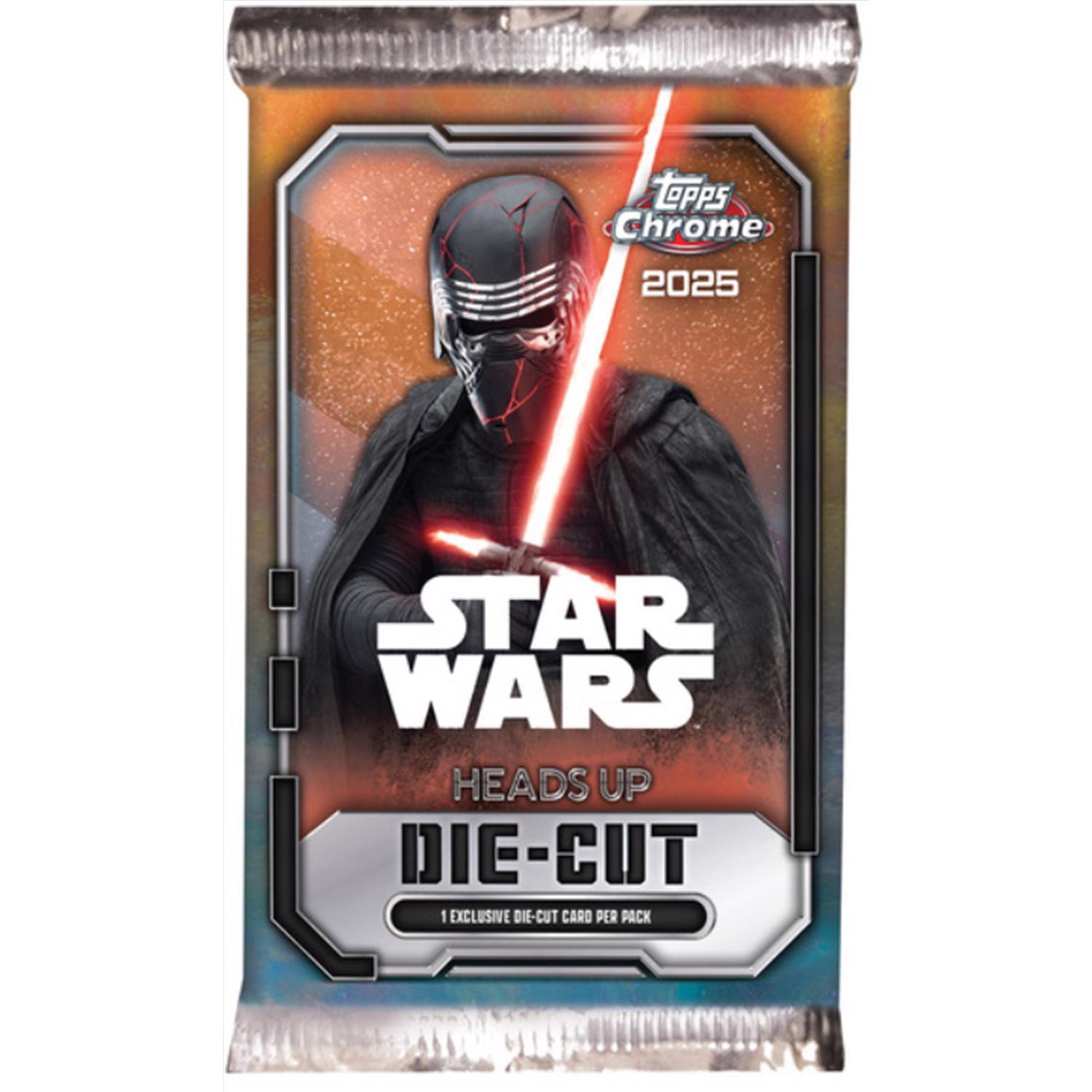 Topps 2025 Star Wars Chrome Super Box Trading Cards