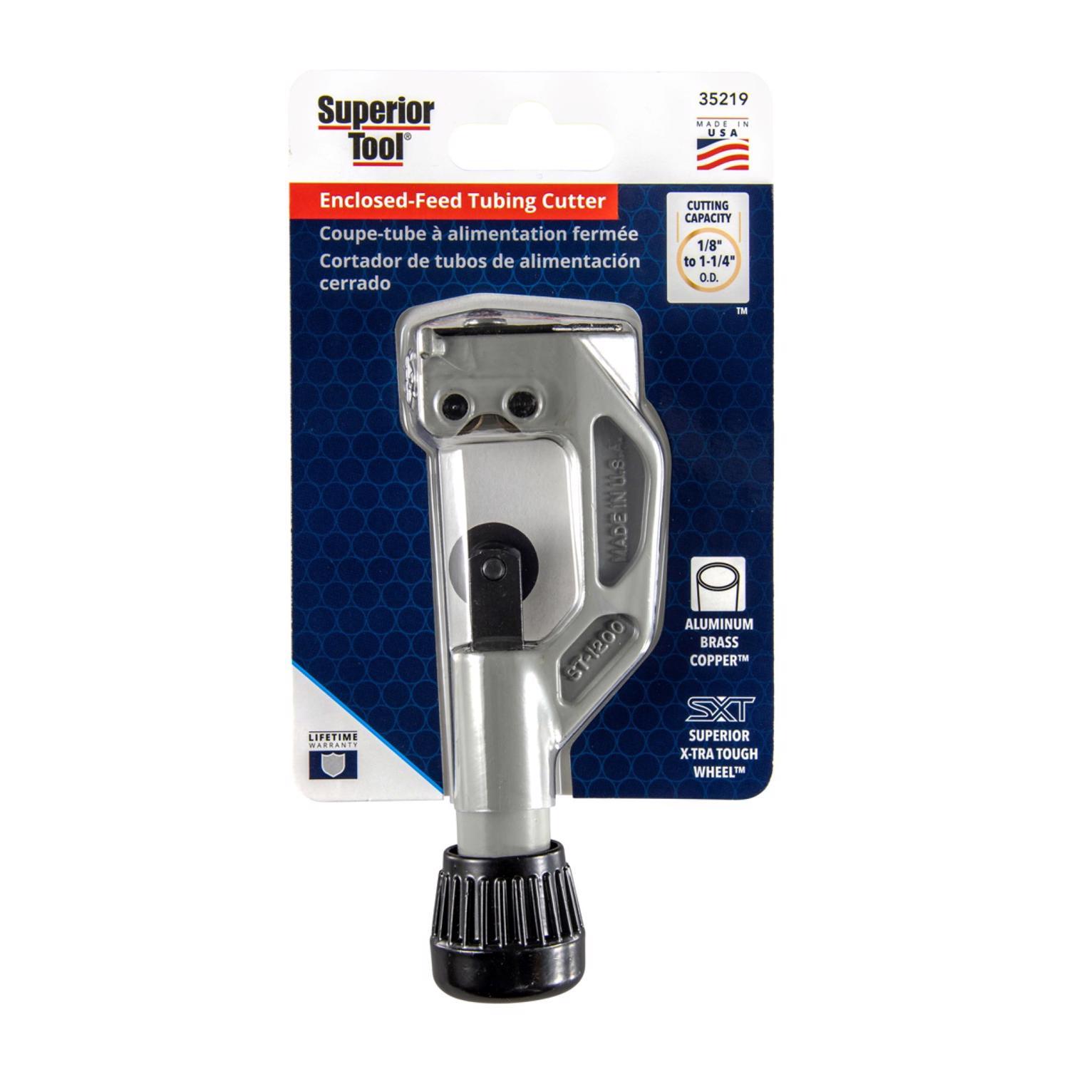 Superior Tool Pipe Cutter Black/Silver