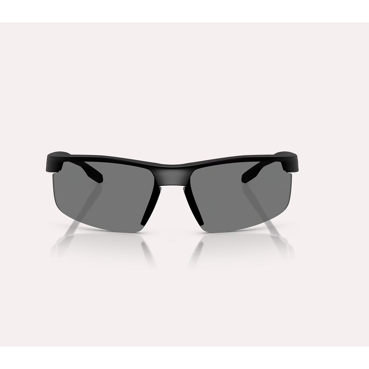 Native Ridge-Runner Crest Sunglasses Men's Matte Black Frame Grey Lens Polarized Blue Light Blocking