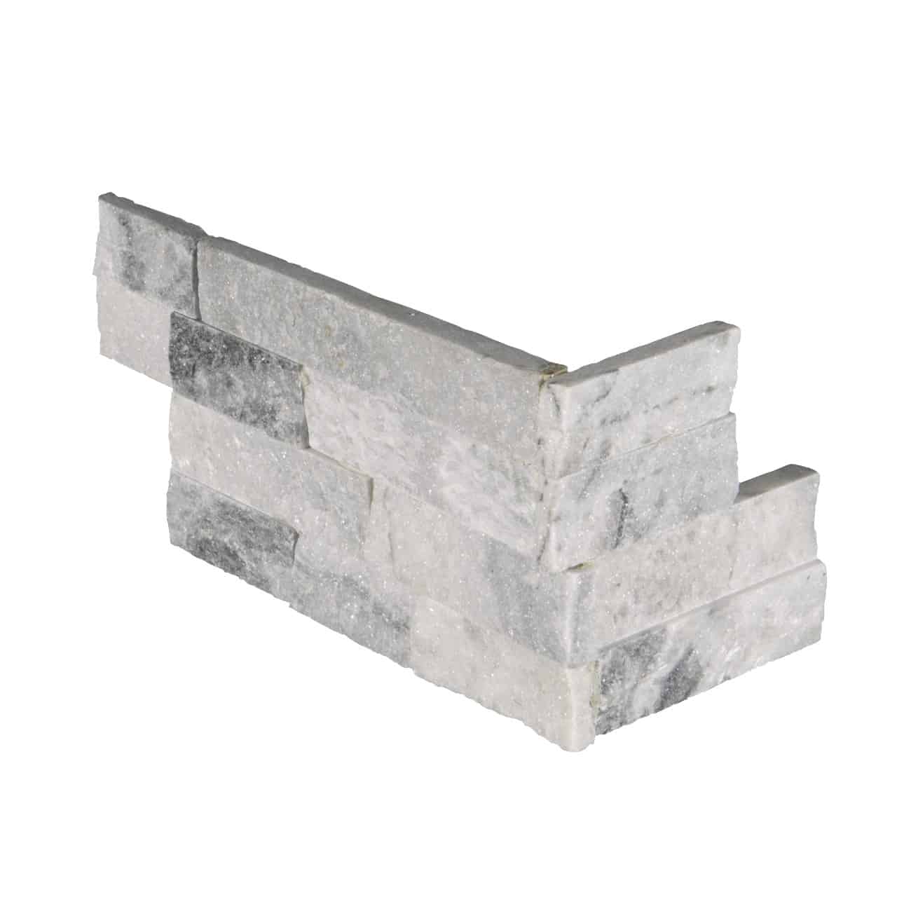 Alaska Gray Corner " L" Panel 6x18