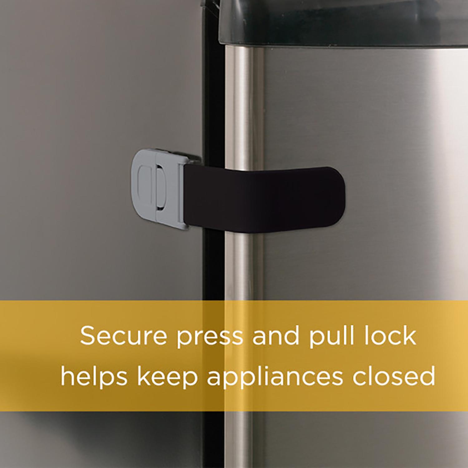 Safety 1st Black Plastic Appliance Latch 2 pk