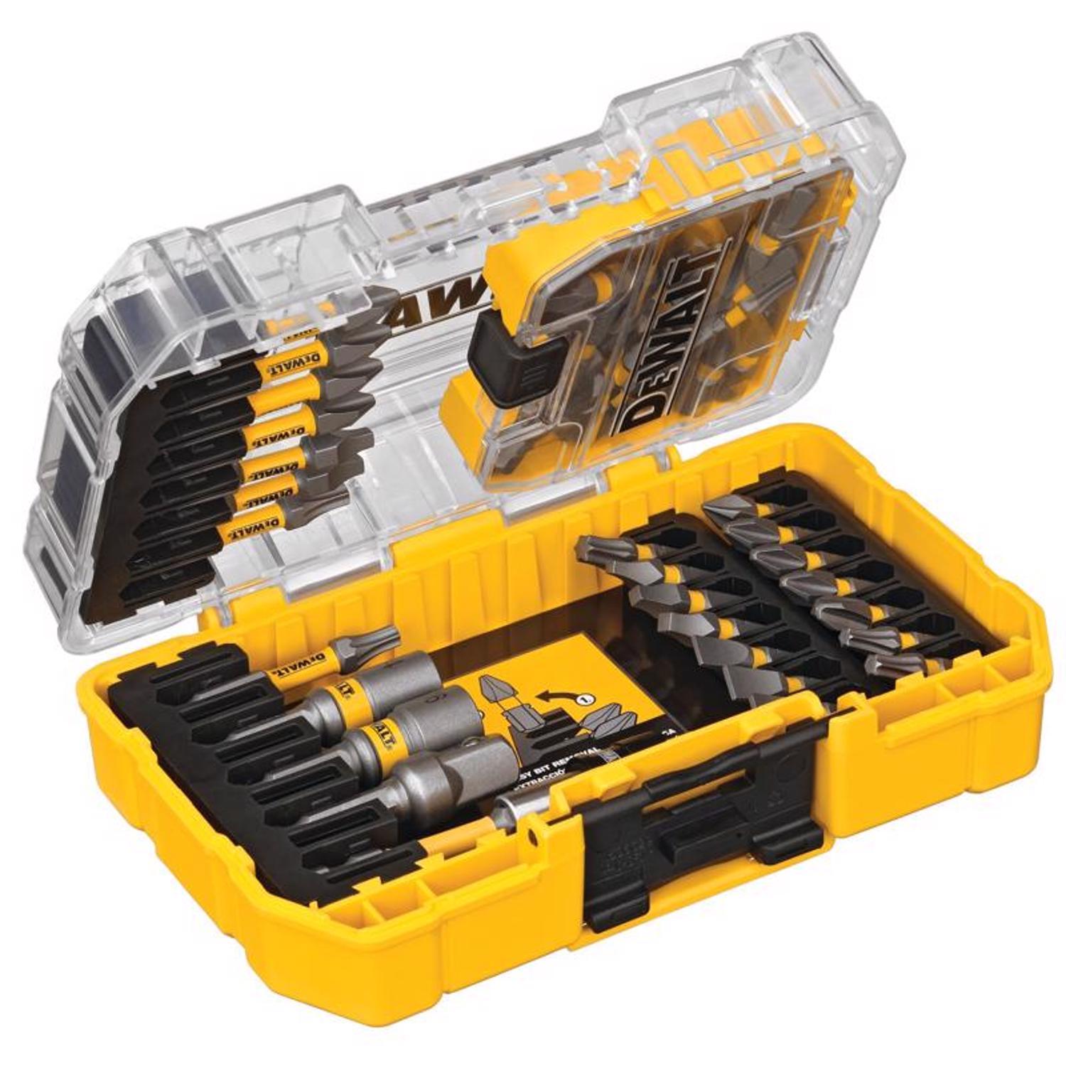 DeWalt Max Fit Assorted Screwdriver Bit Set S2 Tool Steel 50 Pieces