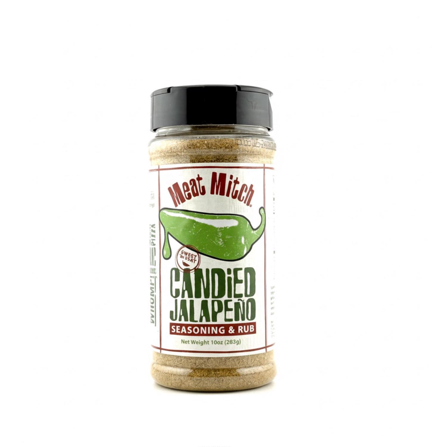 Meat Mitch Candied Jalapeno Bar-B-Q Rub/Seasoning 10 oz