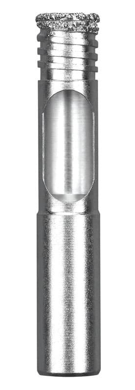 DEWALT 3/8 in. X 2-1/4 in. L Diamond Tipped Tile Drill Bit Straight Shank 1 pc