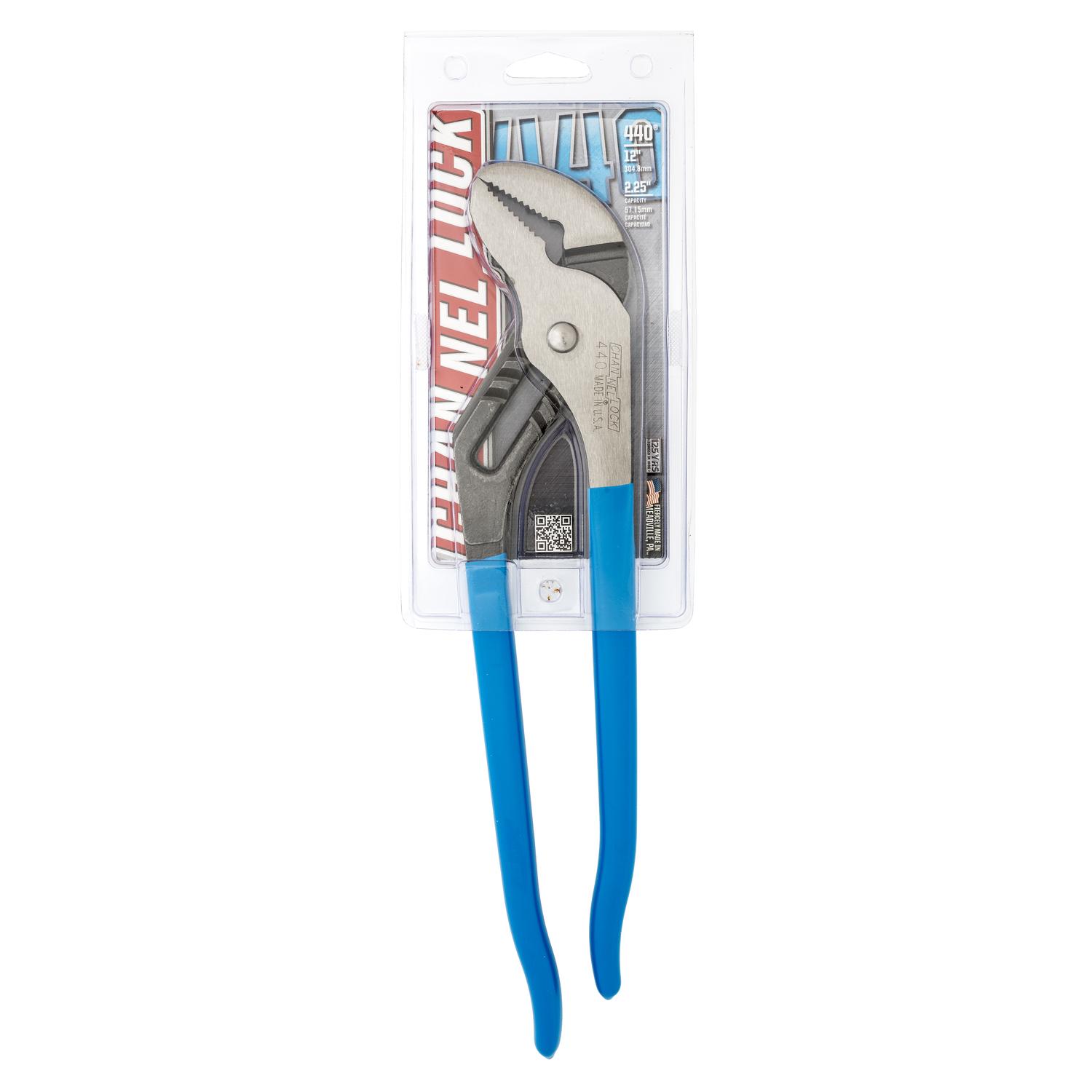 Channellock 12 in. Steel Tongue and Groove Pliers