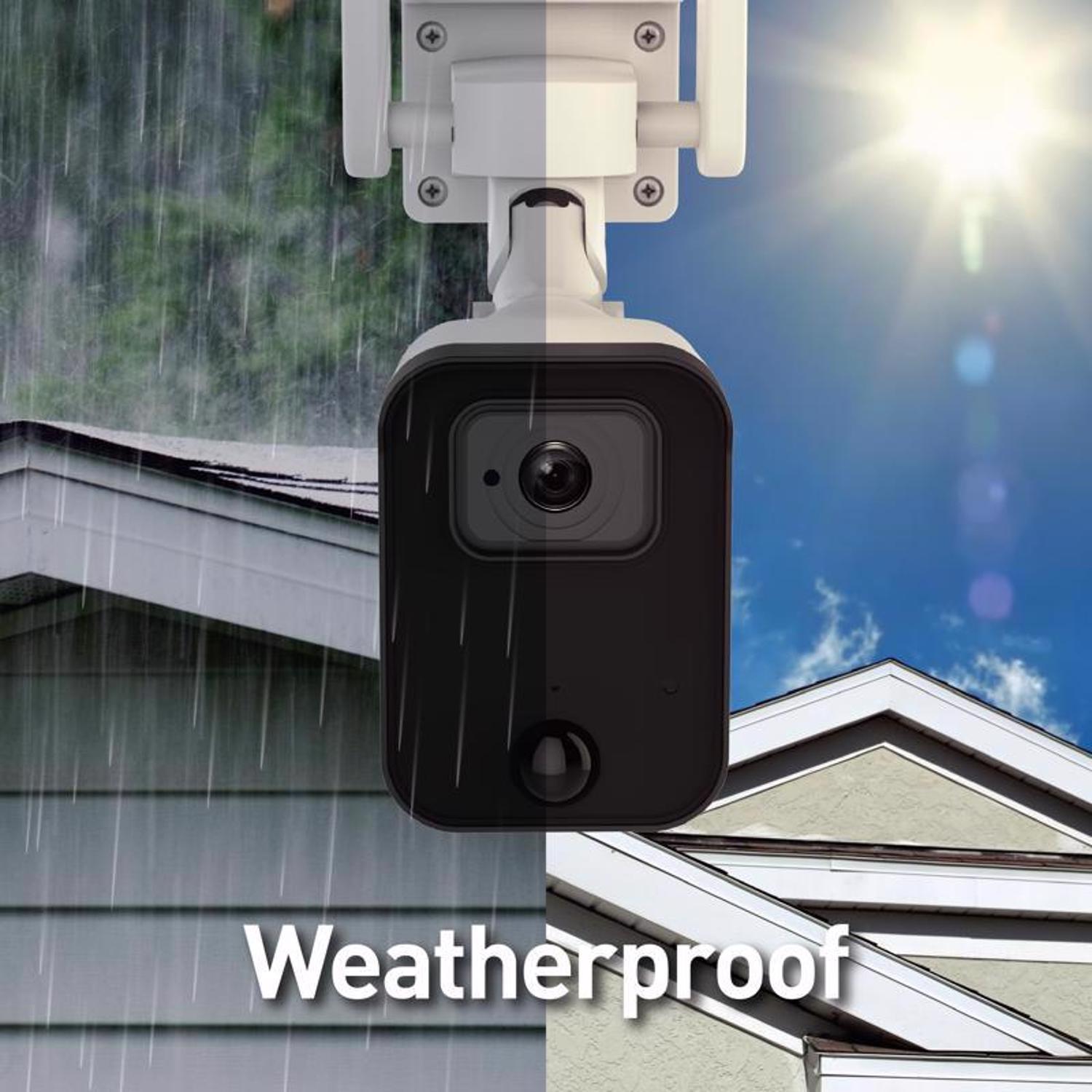 Swann Fourtify Plug-in Indoor and Outdoor Smart-Enabled Security Camera