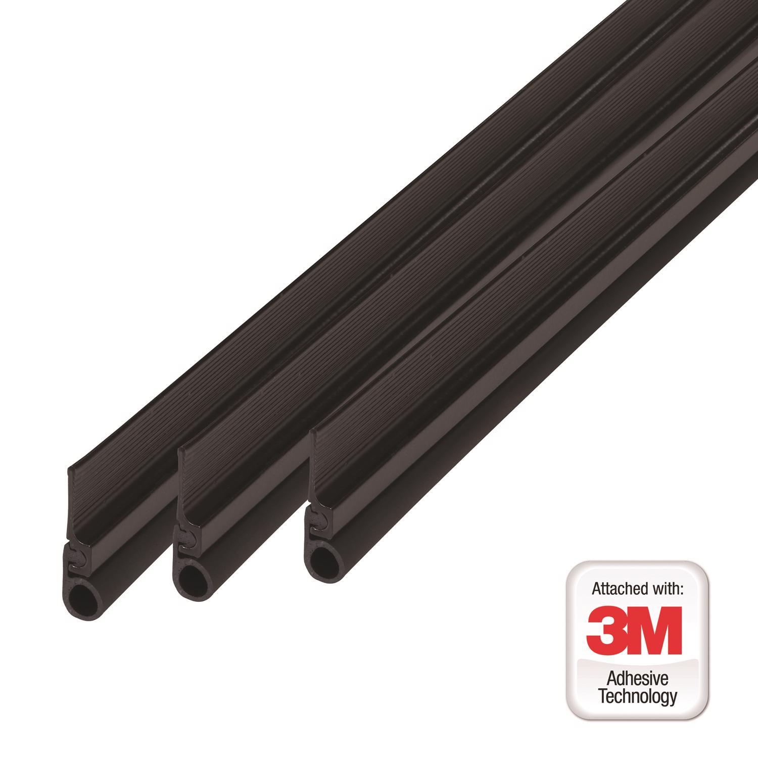 M-D Building Products CINCH Bronze Aluminum Door Set Seal For Top/Side Seal 84 in. L X 0.25 in.