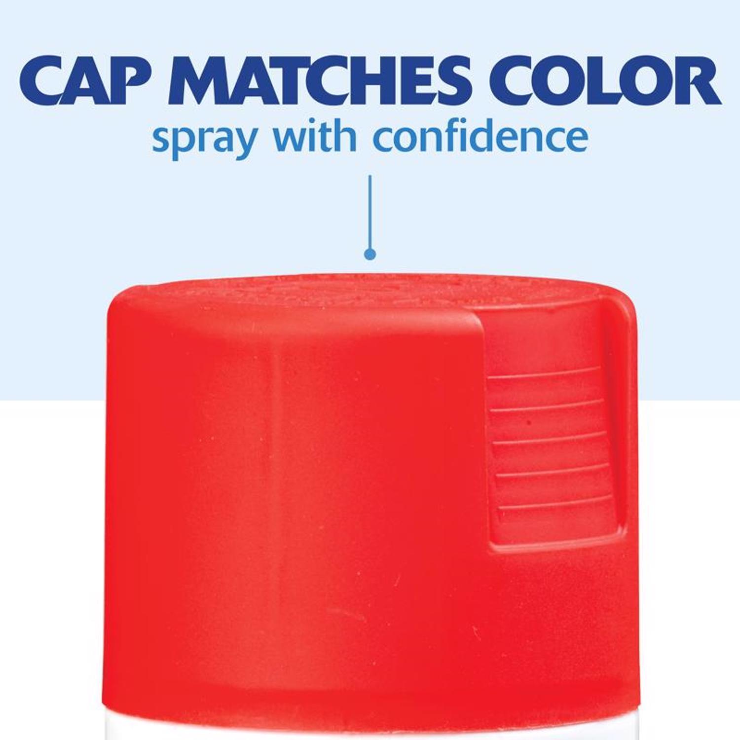 Rust-Oleum Painter's Touch 2X Ultra Cover Satin Poppy Red Paint+Primer Spray Paint 12 oz