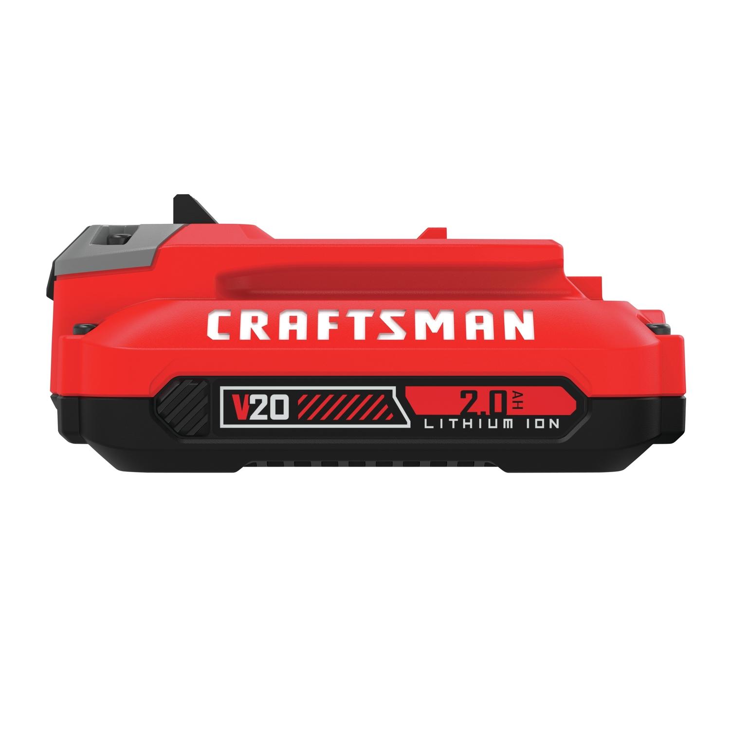 CRAFTSMAN V20 CMCB202-2 2 Ah Lithium-Ion Battery 2 pc