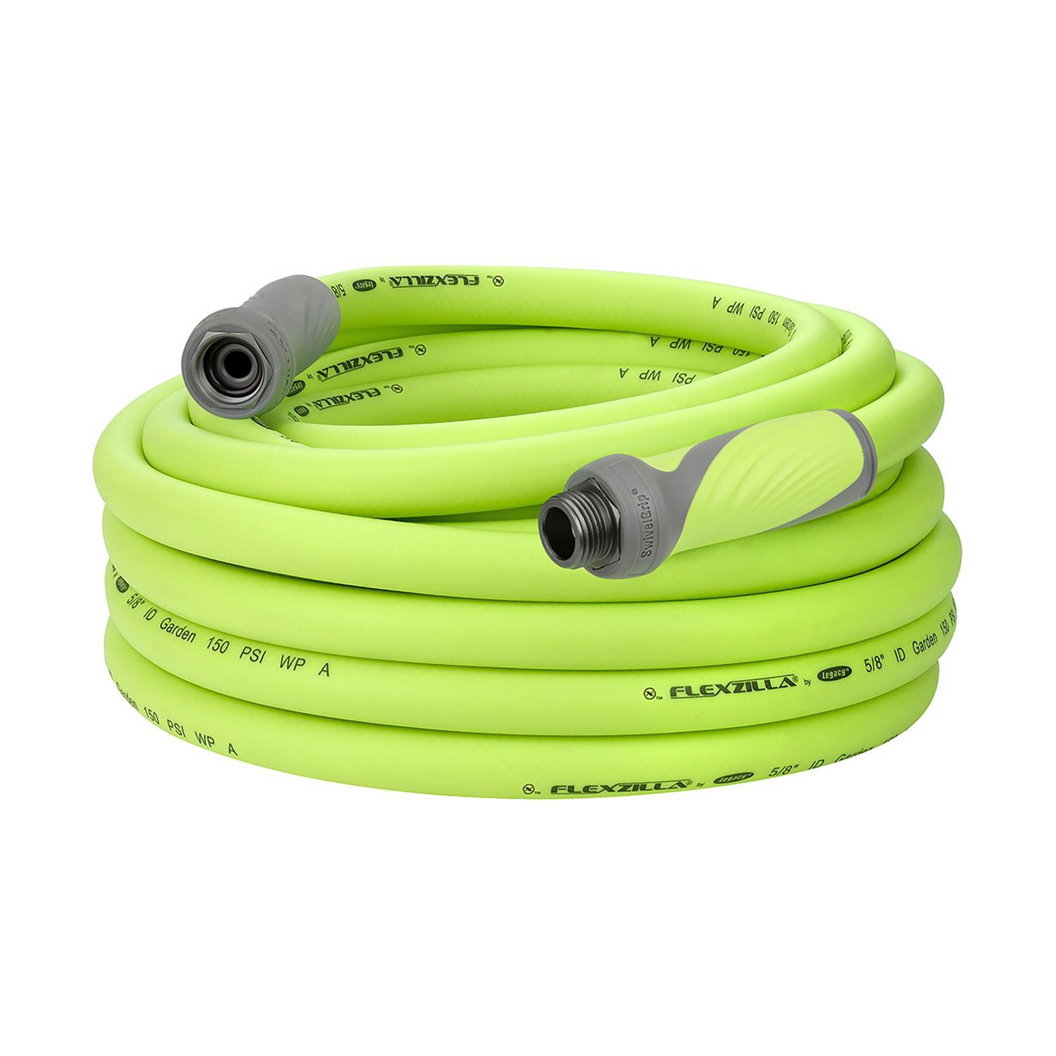 Legacy Flexzilla SwivelGrip 5/8 in. D X 50 ft. L Heavy Duty Premium Grade Garden Hose
