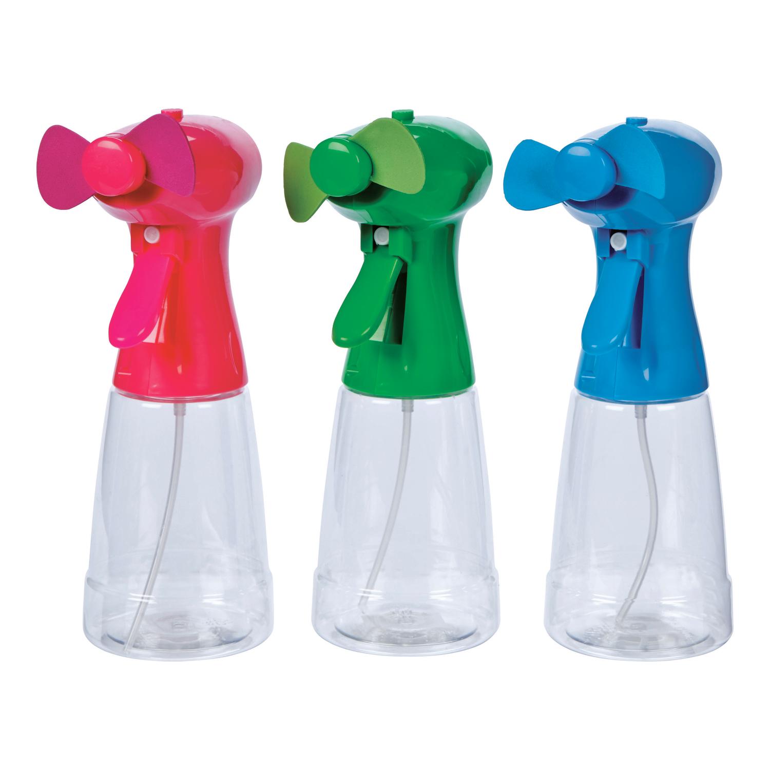 Home Plus 9in. H x 3in. D 1 Speed Misting Fan