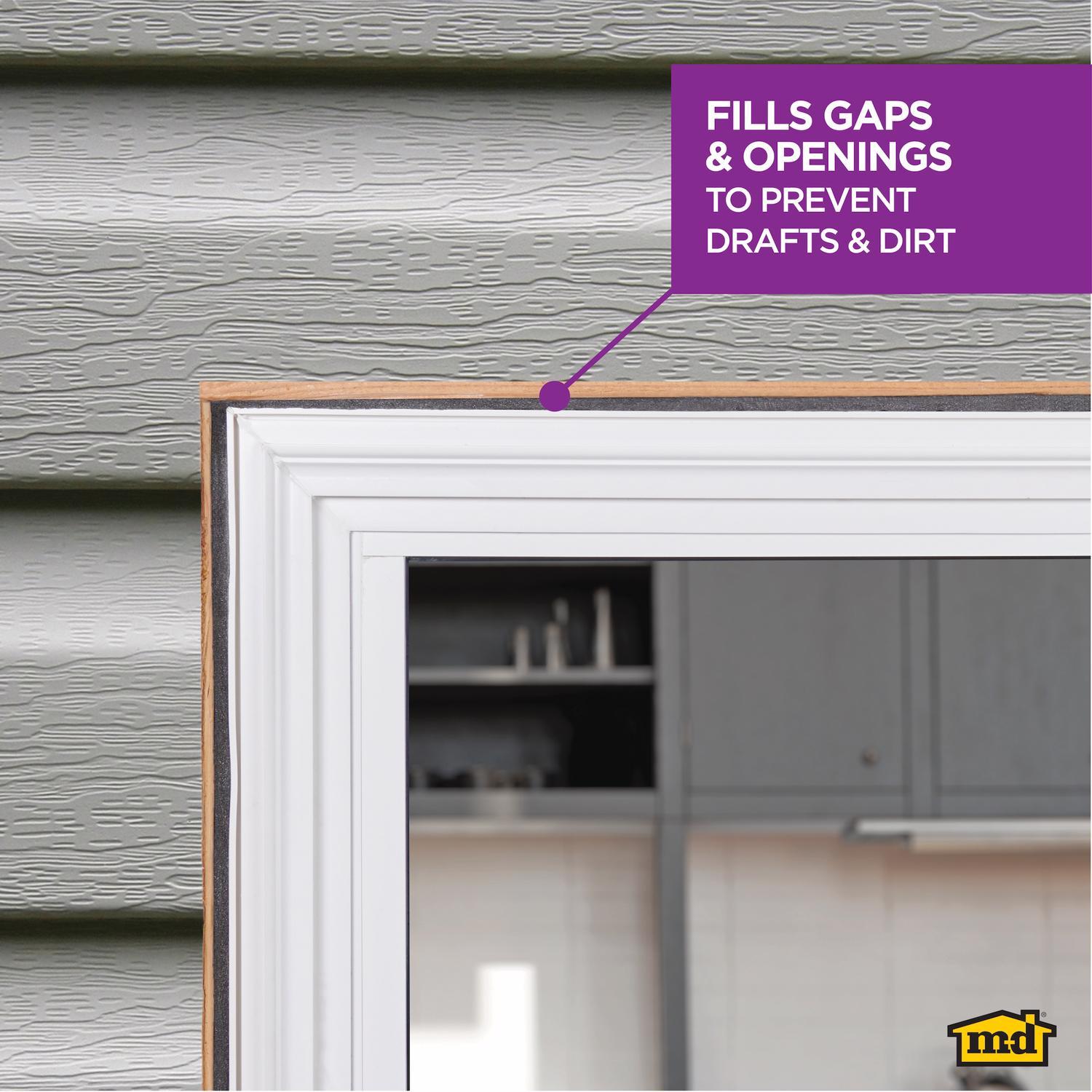 M-D Building Products Gray Foam Caulk Backer Rod For Gaps and Openings 240 in. L X 0.63 in.