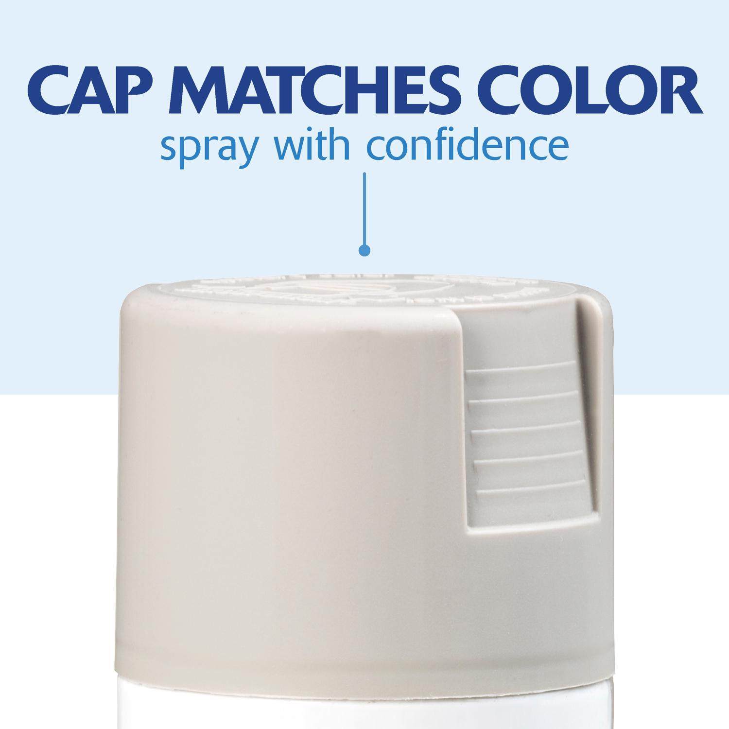 Rust-Oleum Painter's Touch 2X Ultra Cover Satin Stone Gray Paint+Primer Spray Paint 12 oz