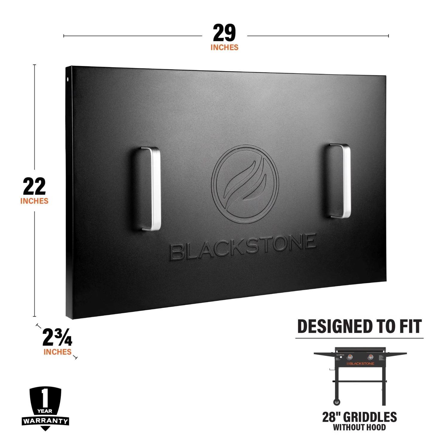 Blackstone Steel Griddle Hard Cover 28 in. L X 22 in. W For Blackstone