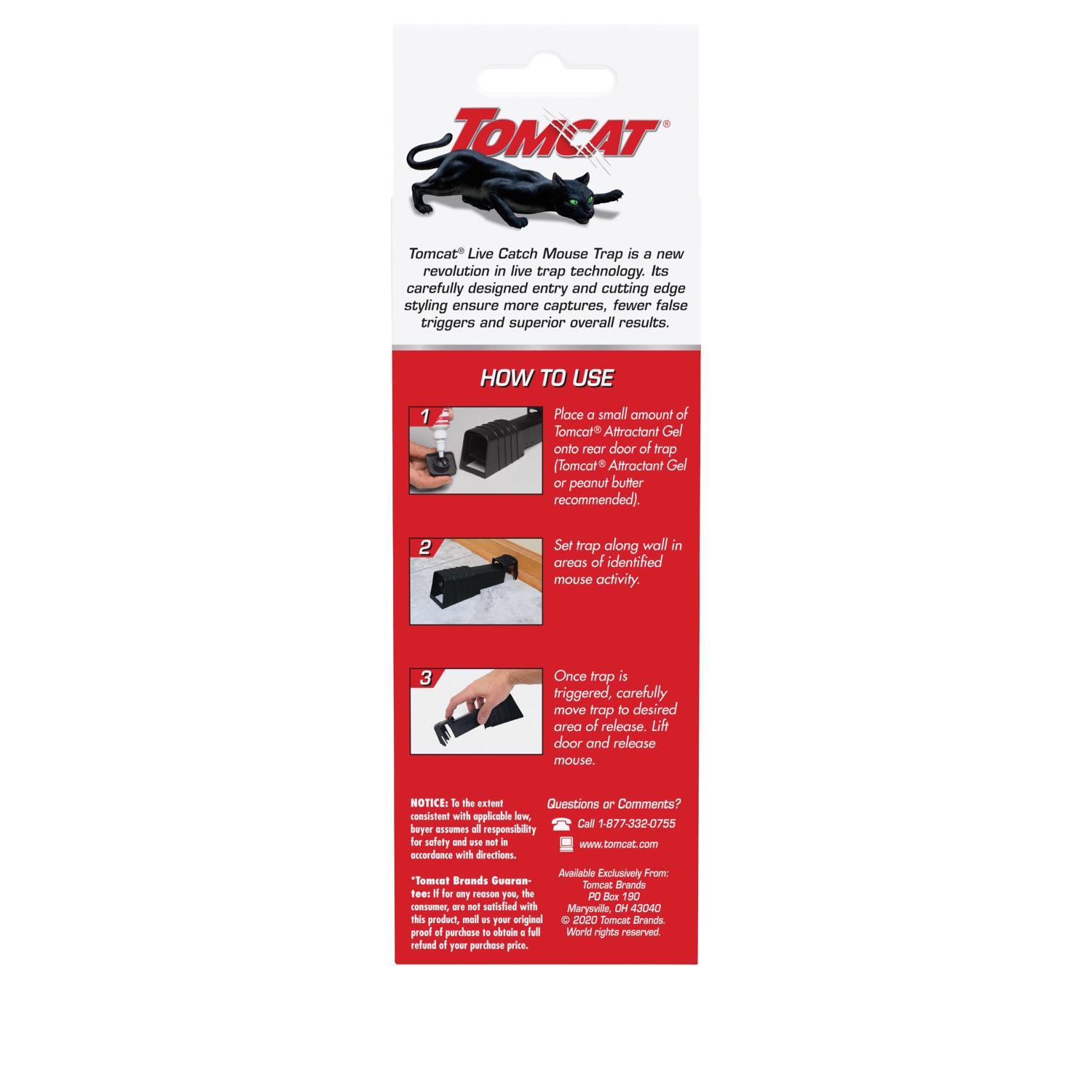 Tomcat Small Live Catch Trap For Mice 1 pk
