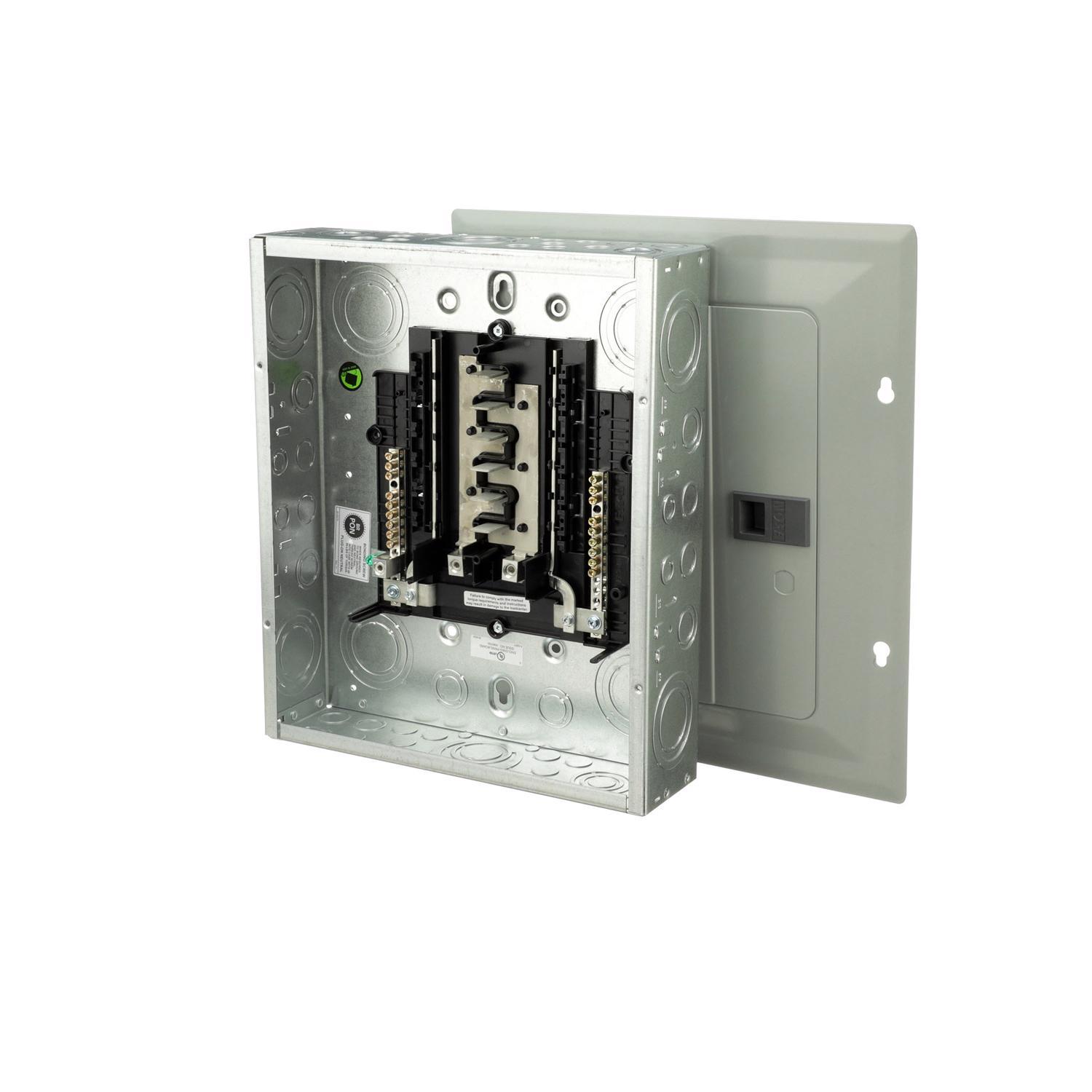 Eaton 125 amps 120/240 V 12 space 24 circuits Combination Mount Main Lug Load Center