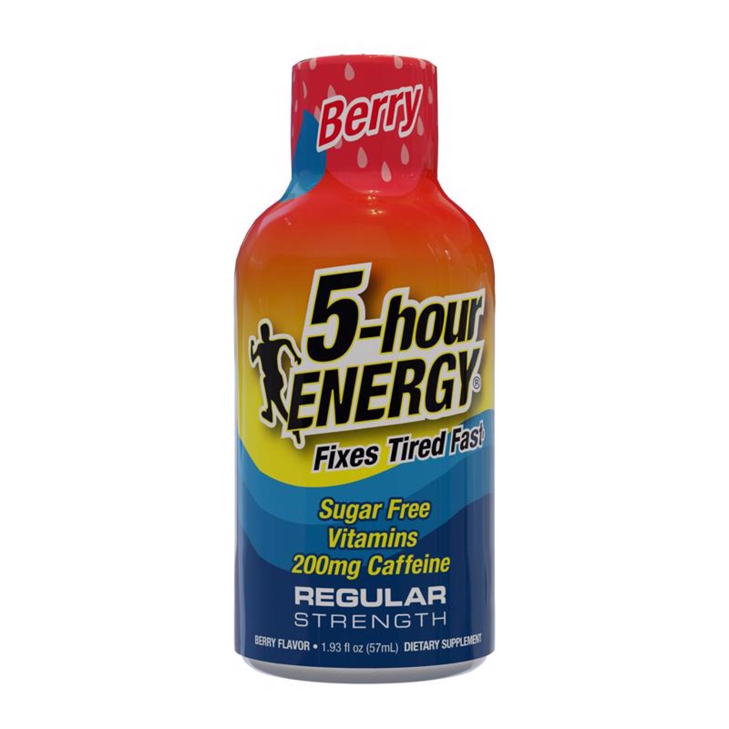 5-hour Energy RegularStrength Sugar Free Berry Energy Shot 1.93 fl. oz.