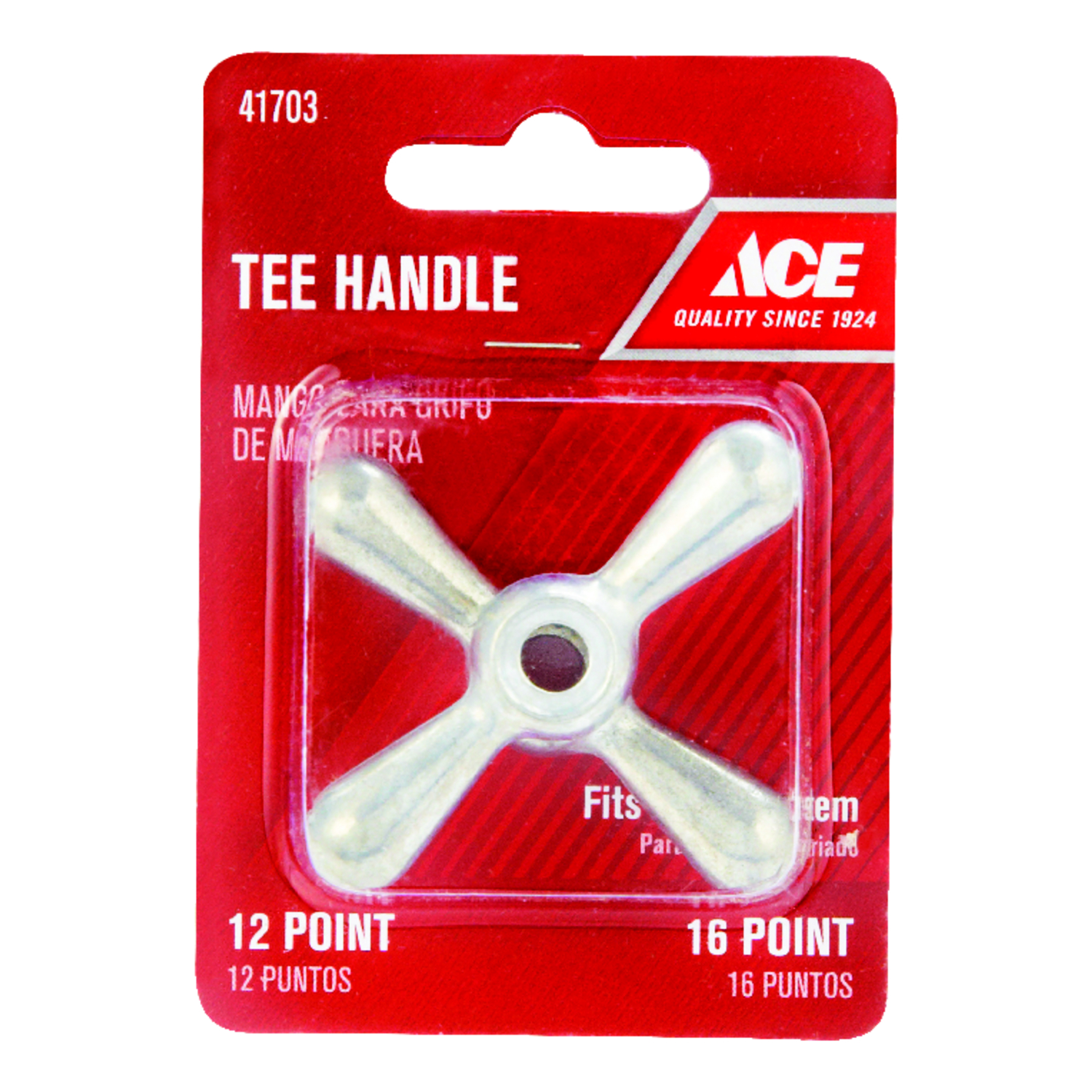 Ace Aluminum Tee Faucet Handle 1 pc