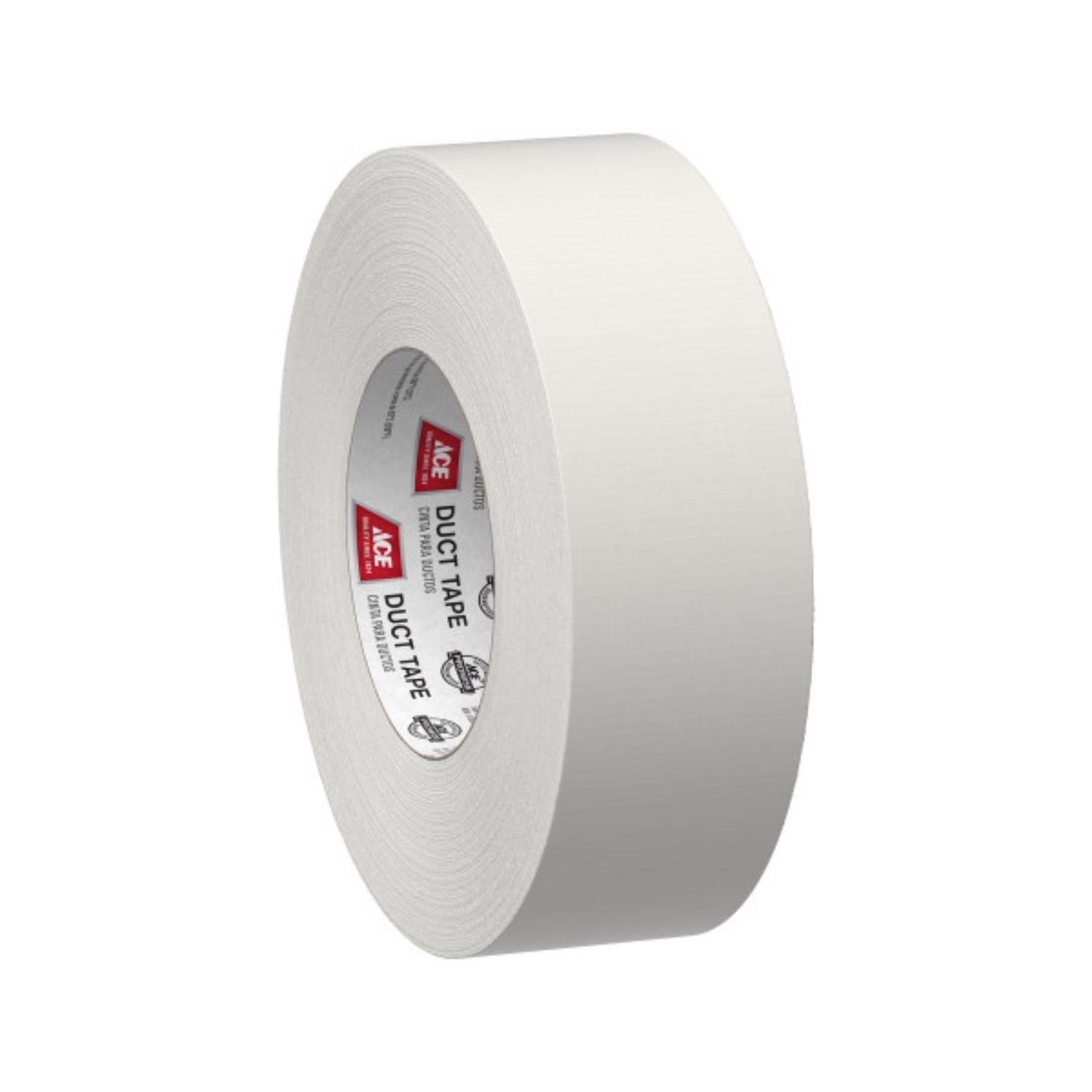 Ace 1.88 in. W X 60 yd L White Solid Duct Tape