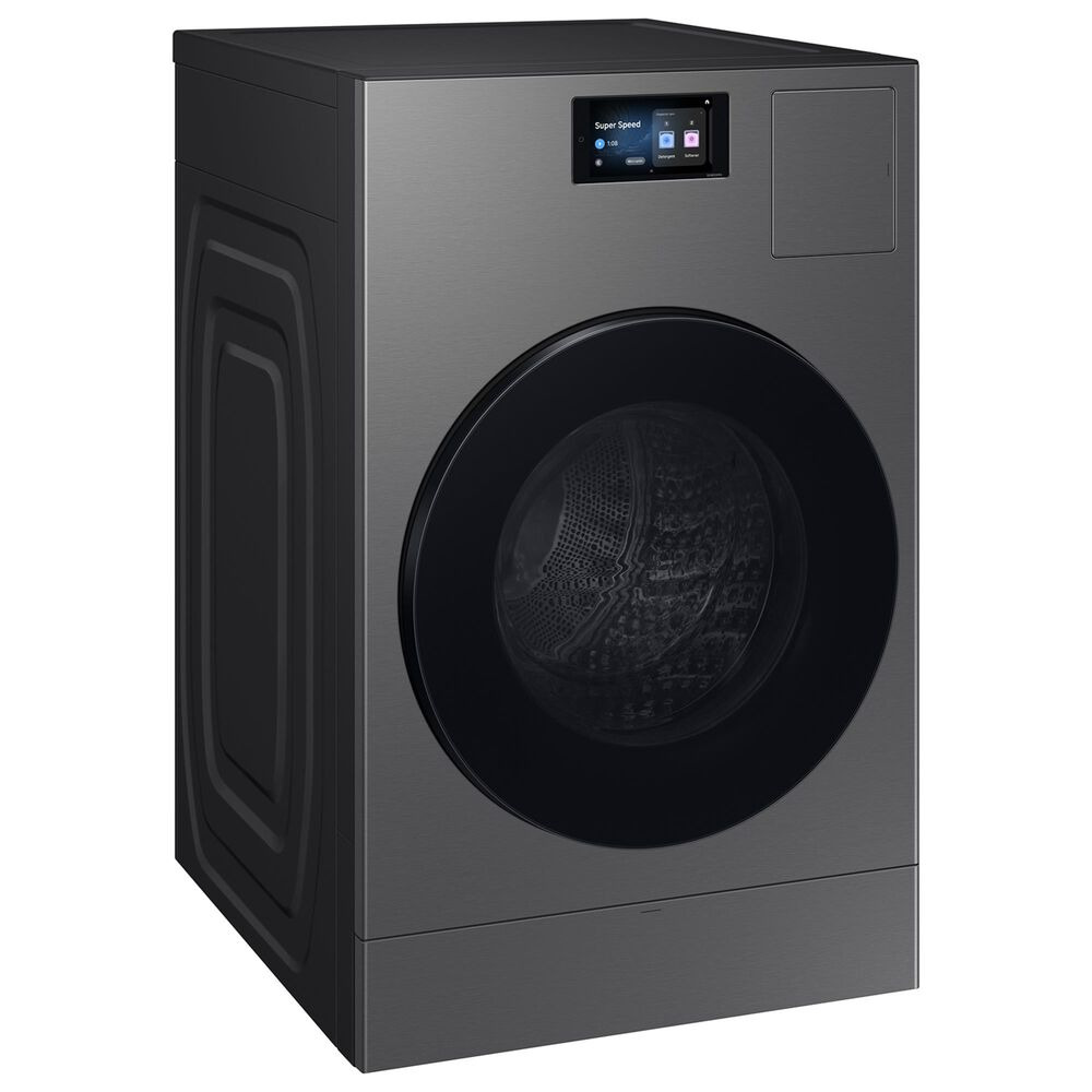 Samsung 5.3 Cu Ft. Bespoke AI Vented Laundry Combo All-in-One Ultra Capacity Washer and Electric Dryer with AI Home in Dark Steel