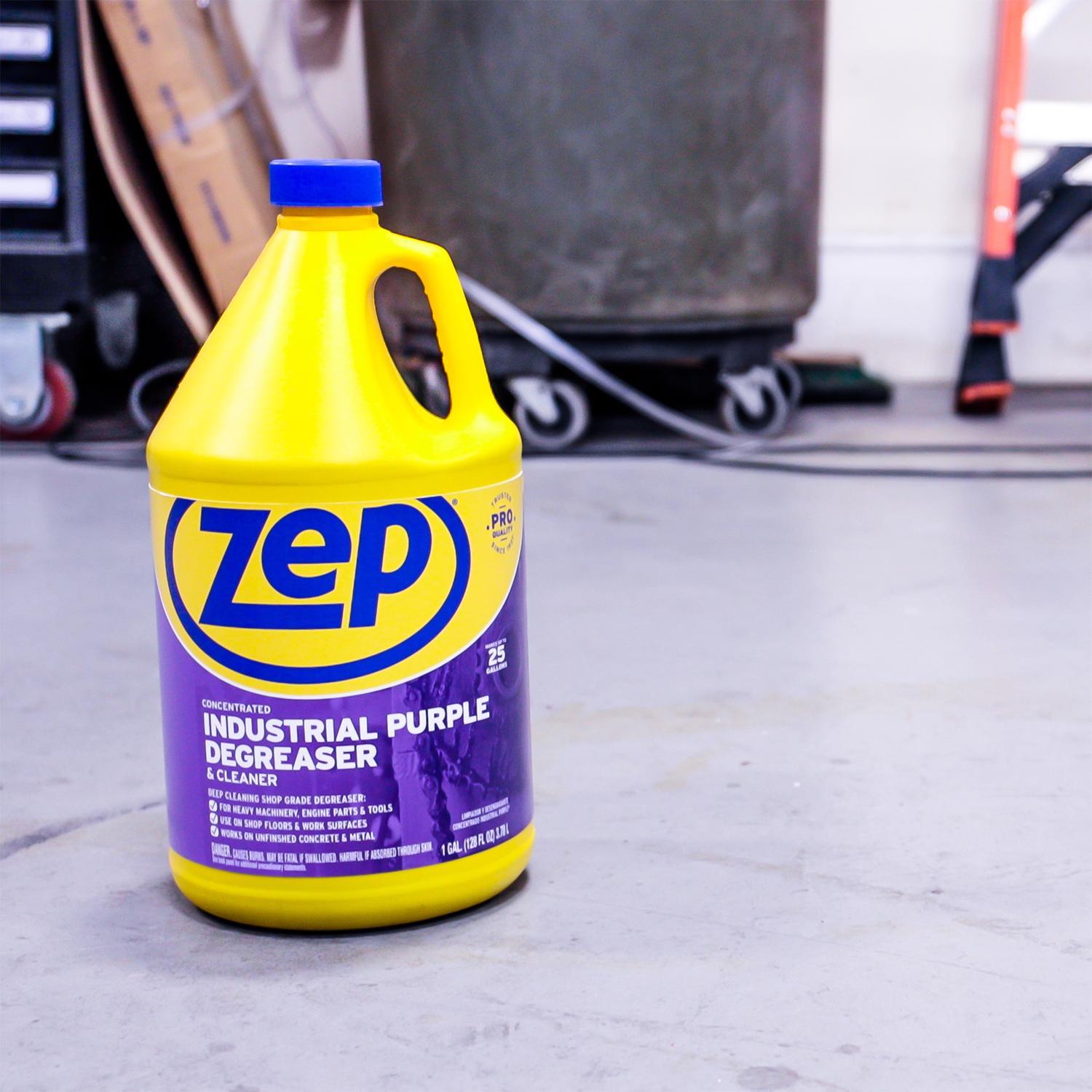 Zep Industrial Purple Mild Scent Cleaner and Degreaser 128 oz Liquid