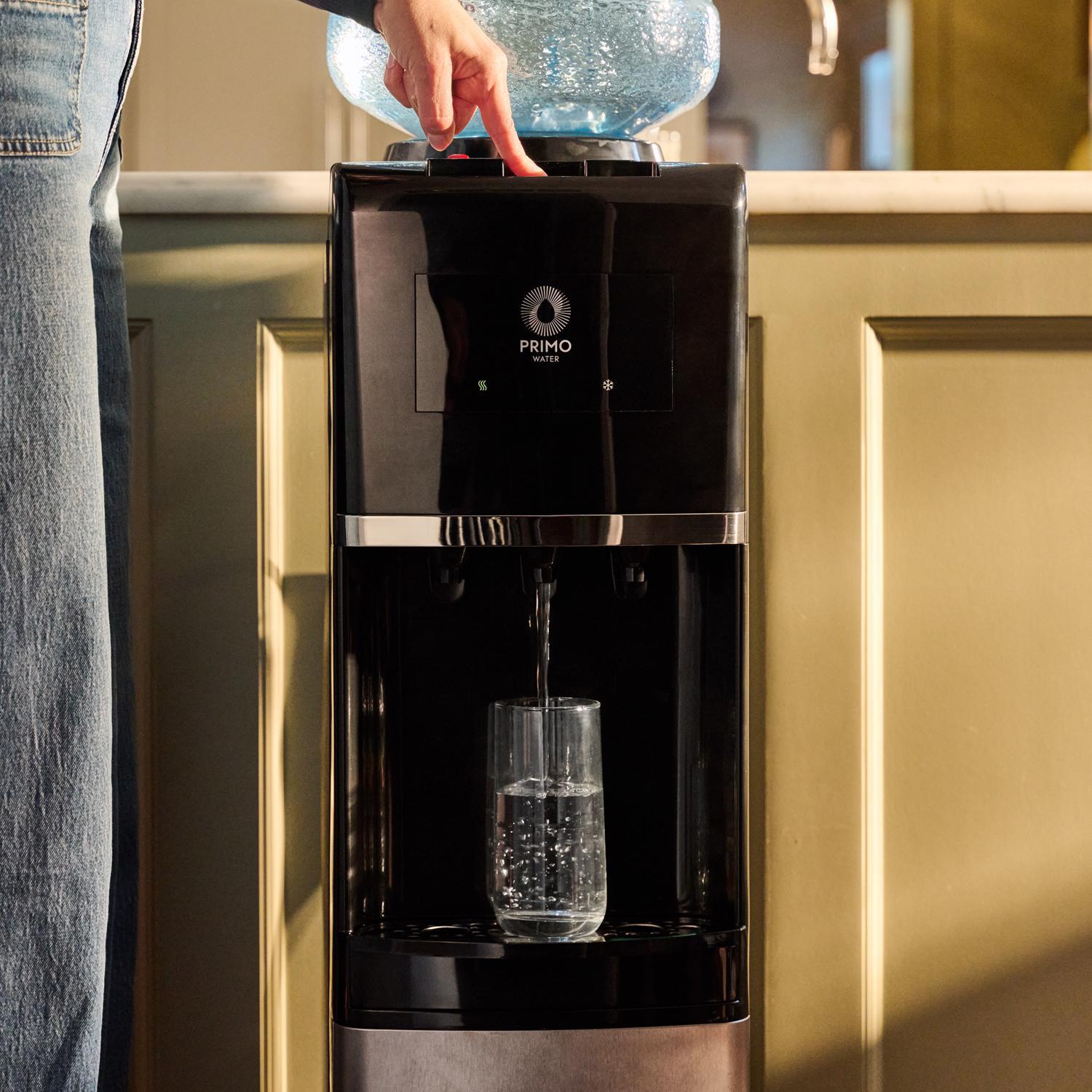 Primo Water Deluxe 3-5 gal Black Water Dispenser Plastic