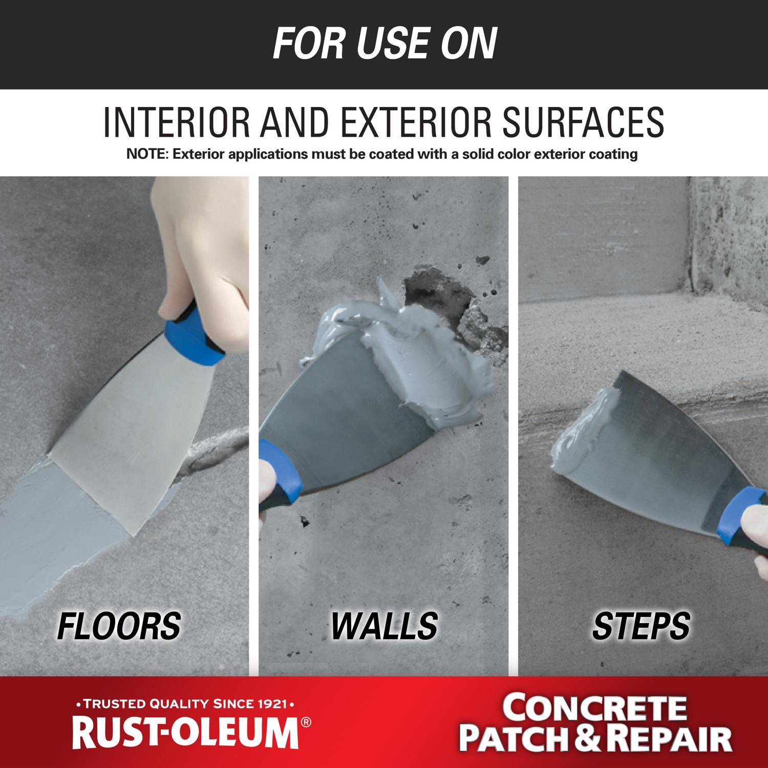 Rust-Oleum Concrete Patch and Repair 24 oz Gray