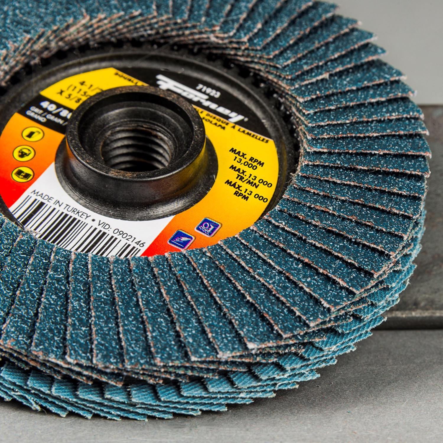 Forney 4-1/2 in. D X 1/4 in. thick Masonry Grinding Wheel 1 pc