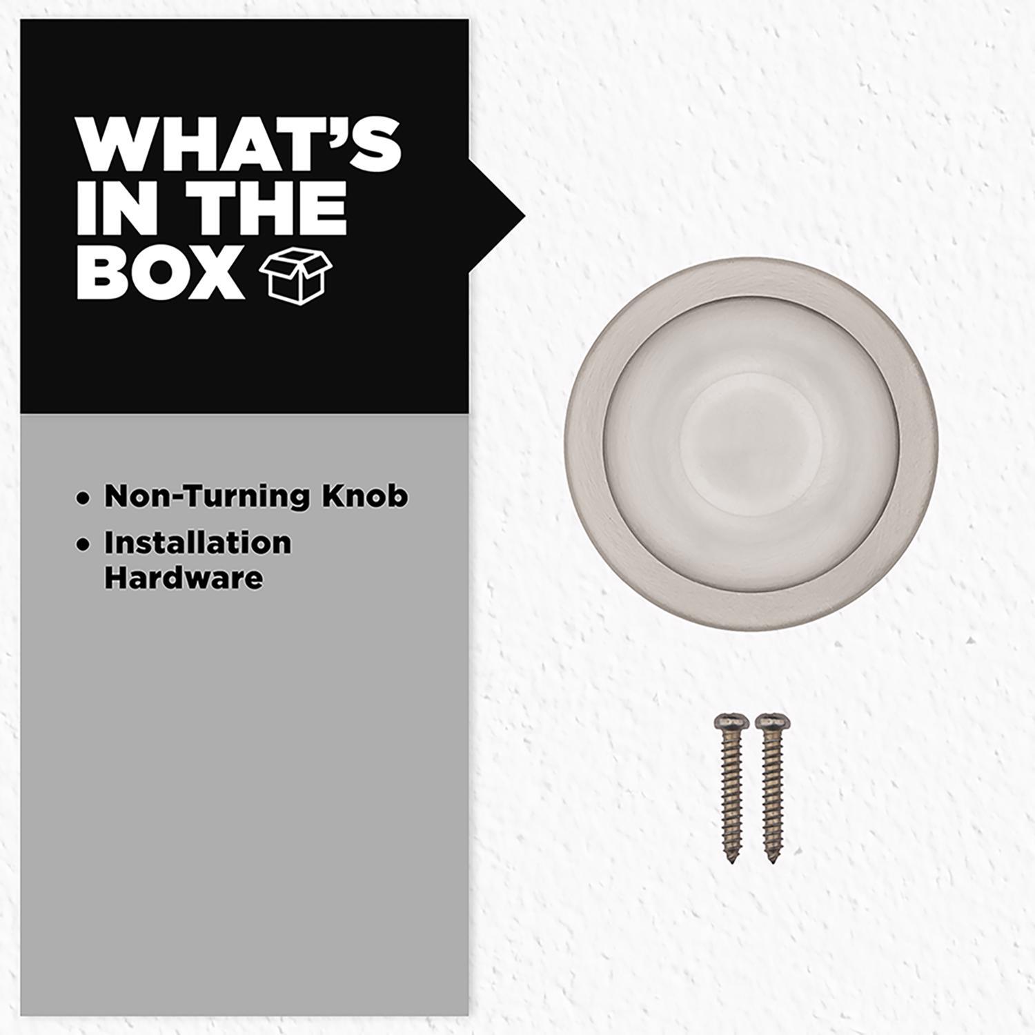 Kwikset Tylo Satin Nickel Dummy Knob