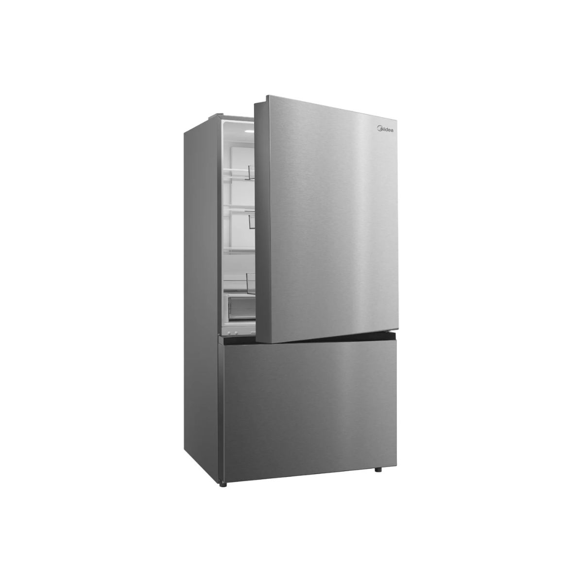 Midea 33 in. Counter-Depth Bottom-Freezer Smart Refrigerator with 23 cu. ft.