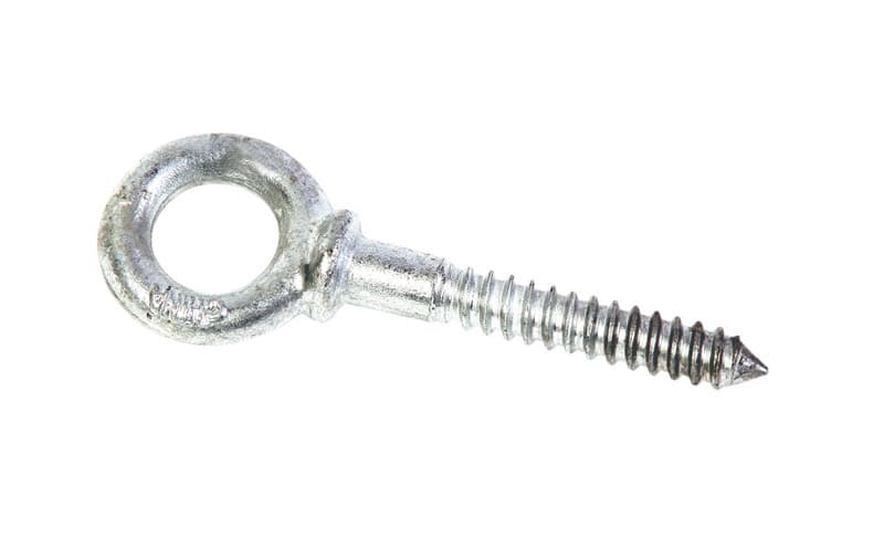 Baron 3/8 in. X 2-1/2 in. L Hot Dipped Galvanized Steel Lag Thread Eyebolt